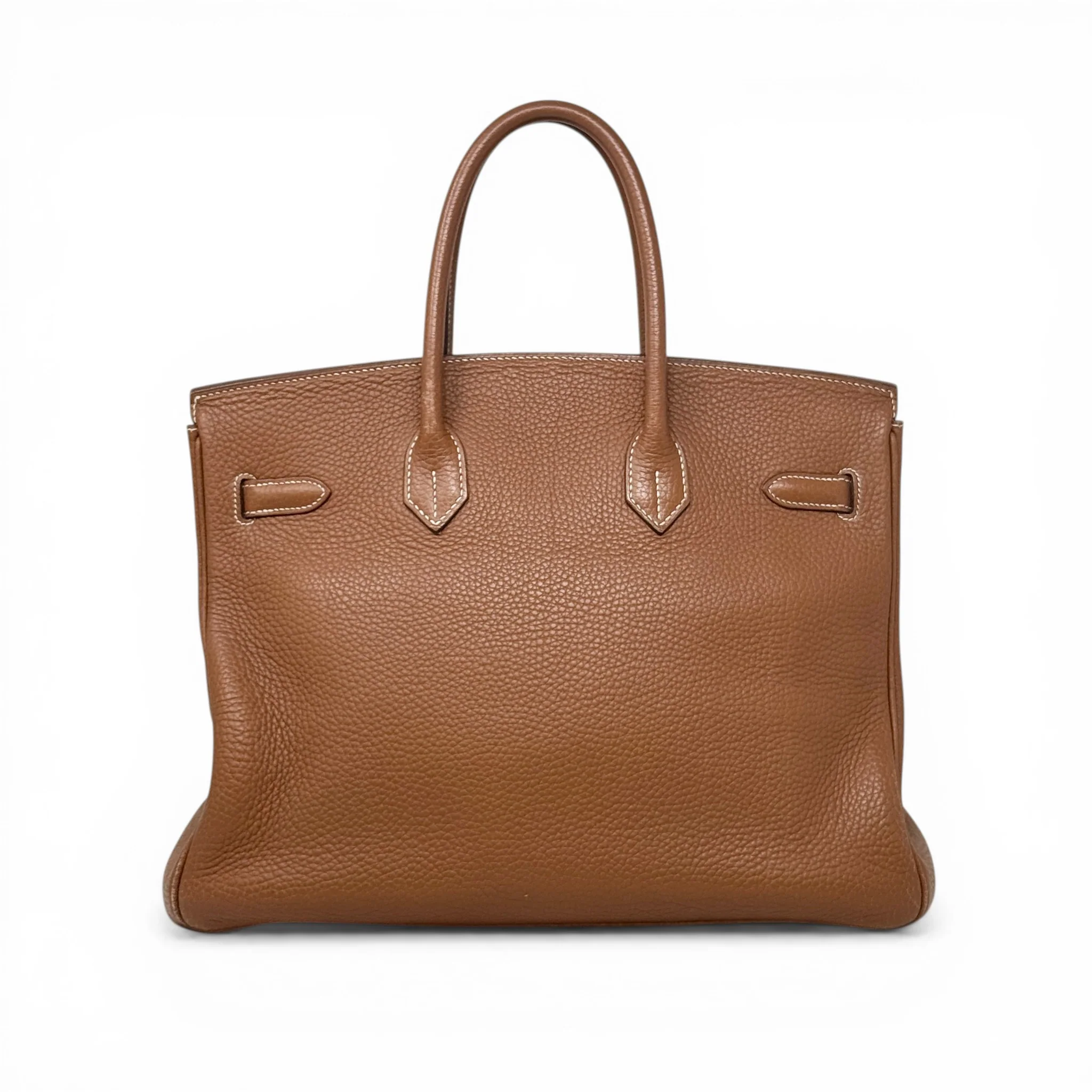 Hermes Gold Togo Birkin 35 - Image 3
