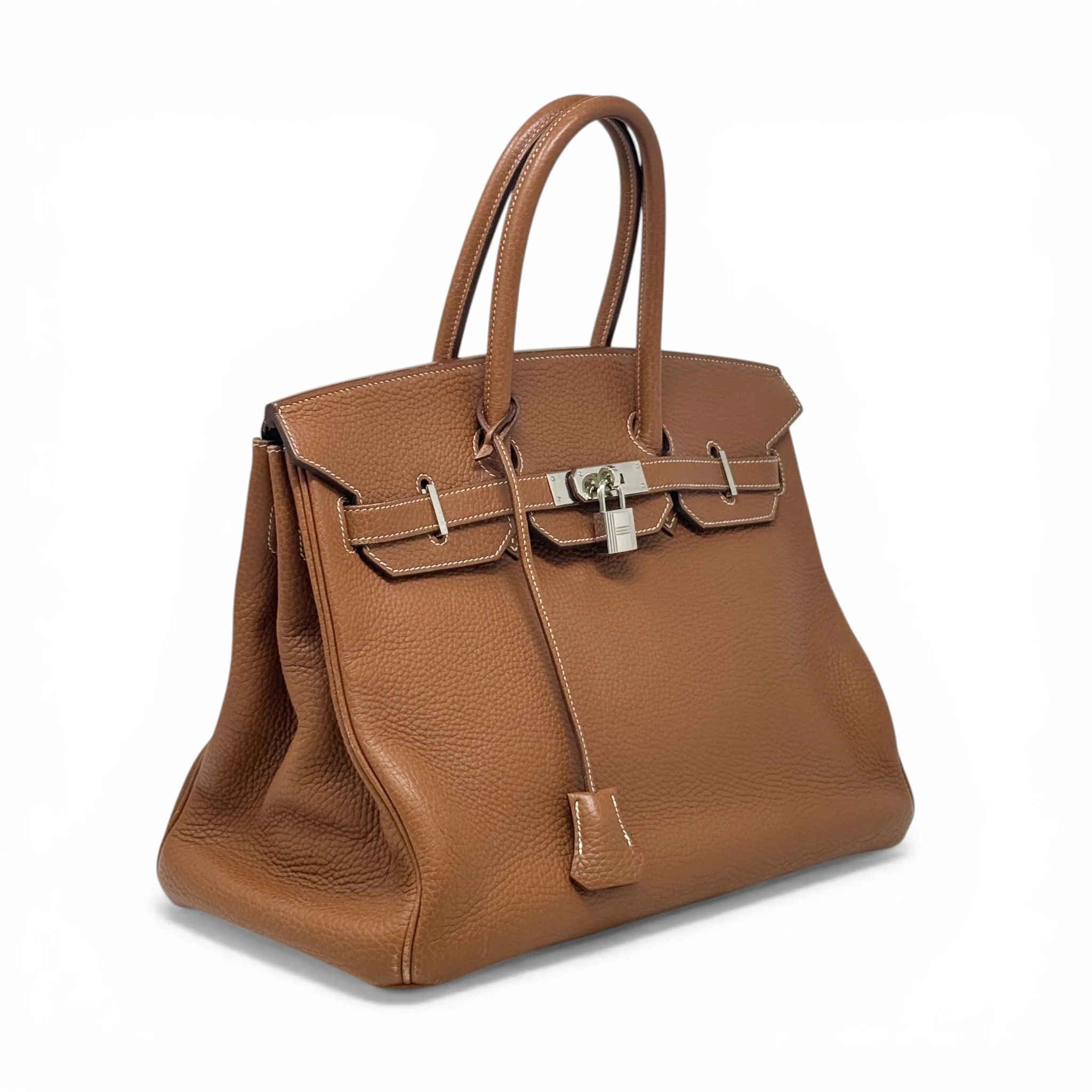 Hermes Gold Togo Birkin 35 - Image 4