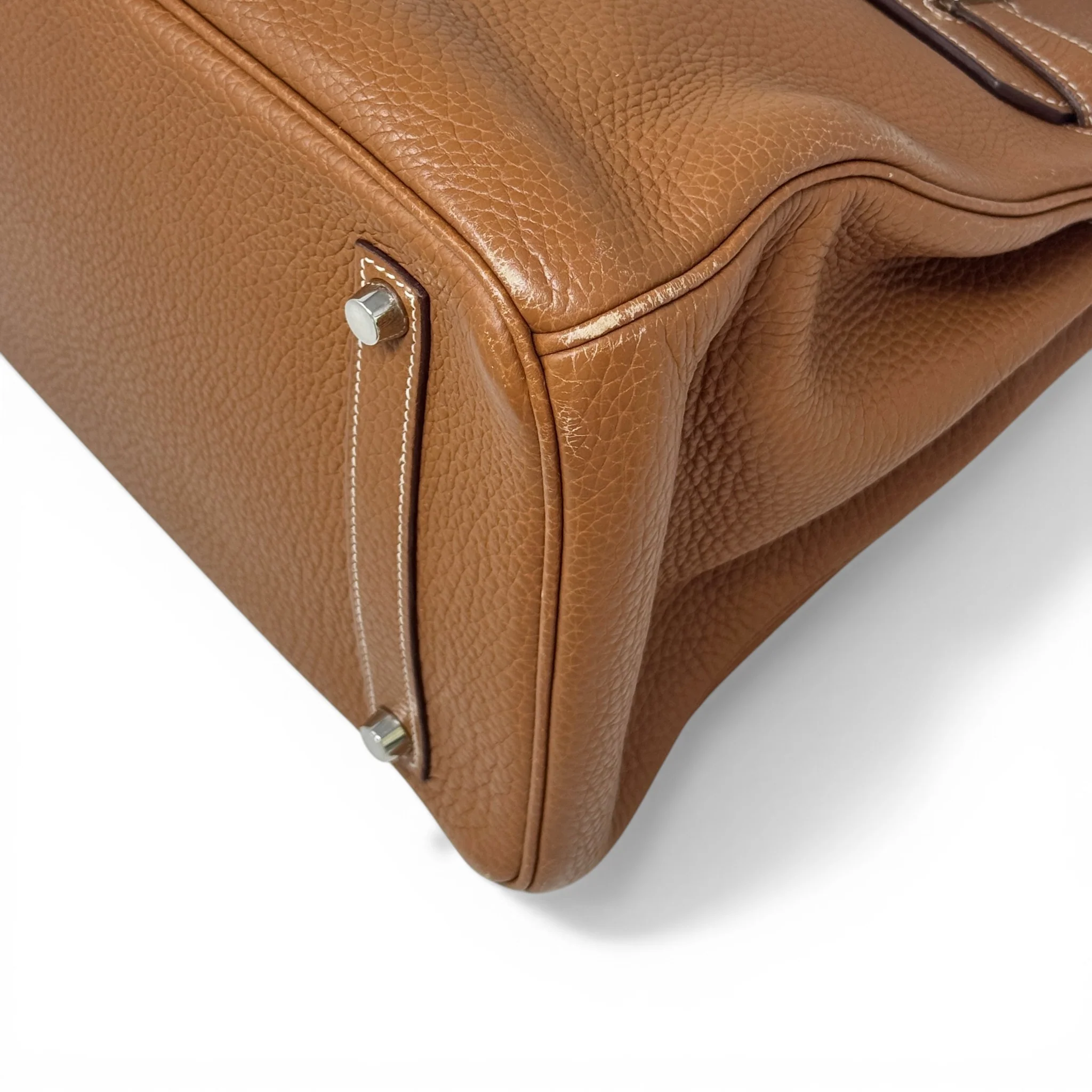 Hermes Gold Togo Birkin 35 - Image 6
