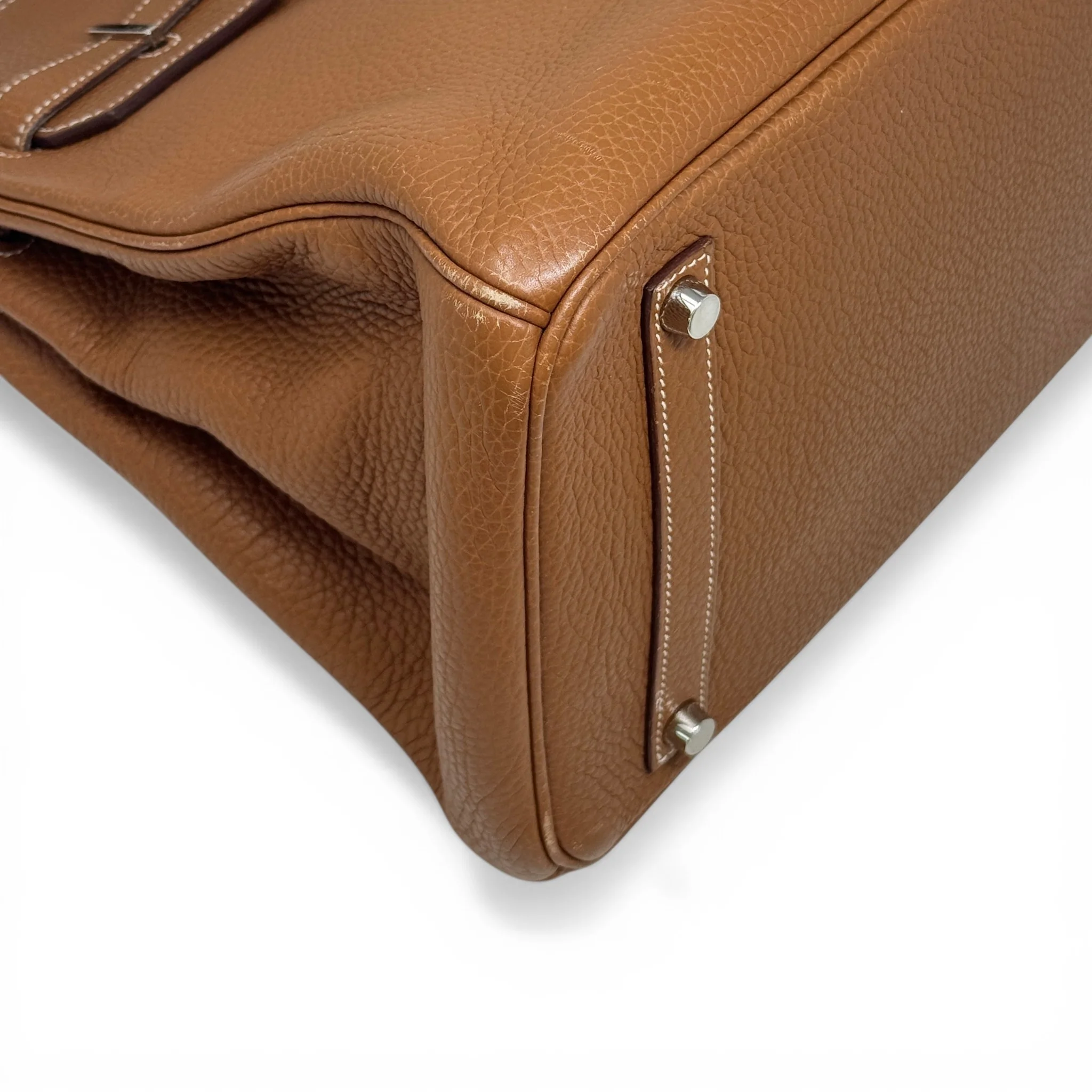 Hermes Gold Togo Birkin 35 - Image 7