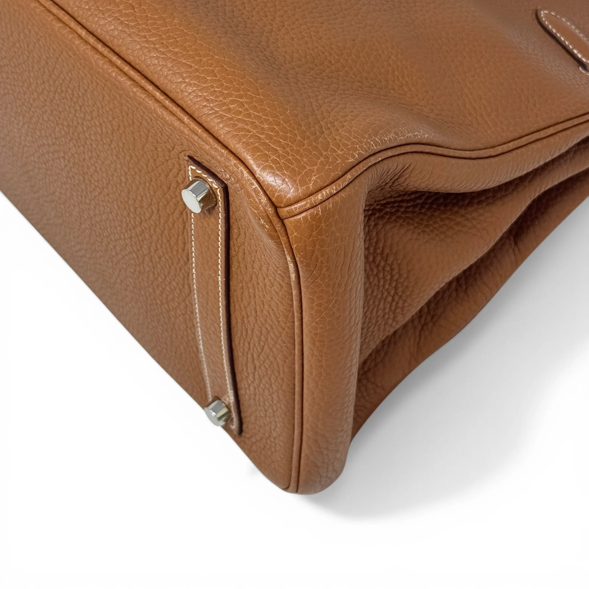 Hermes Gold Togo Birkin 35 - Image 8