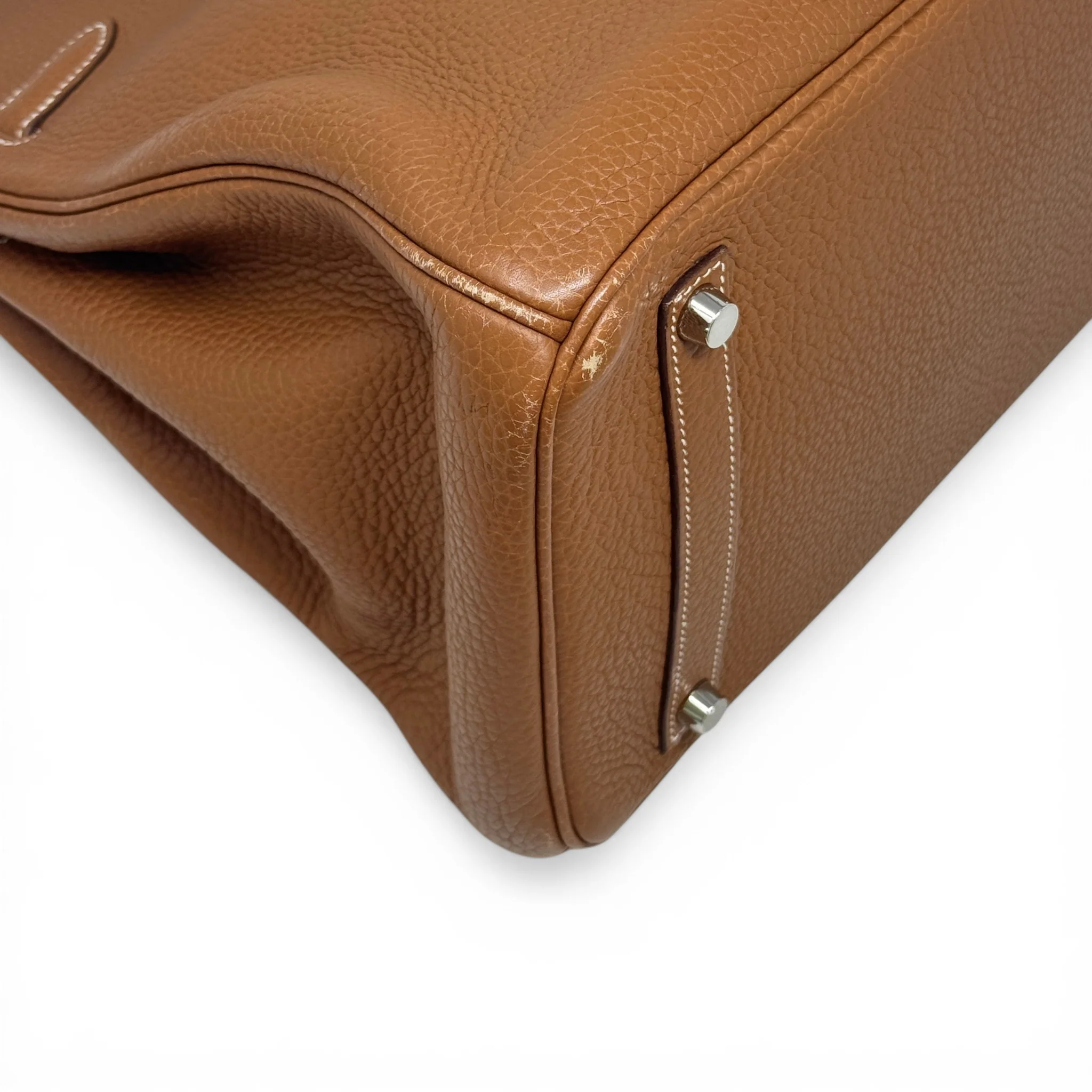 Hermes Gold Togo Birkin 35 - Image 9