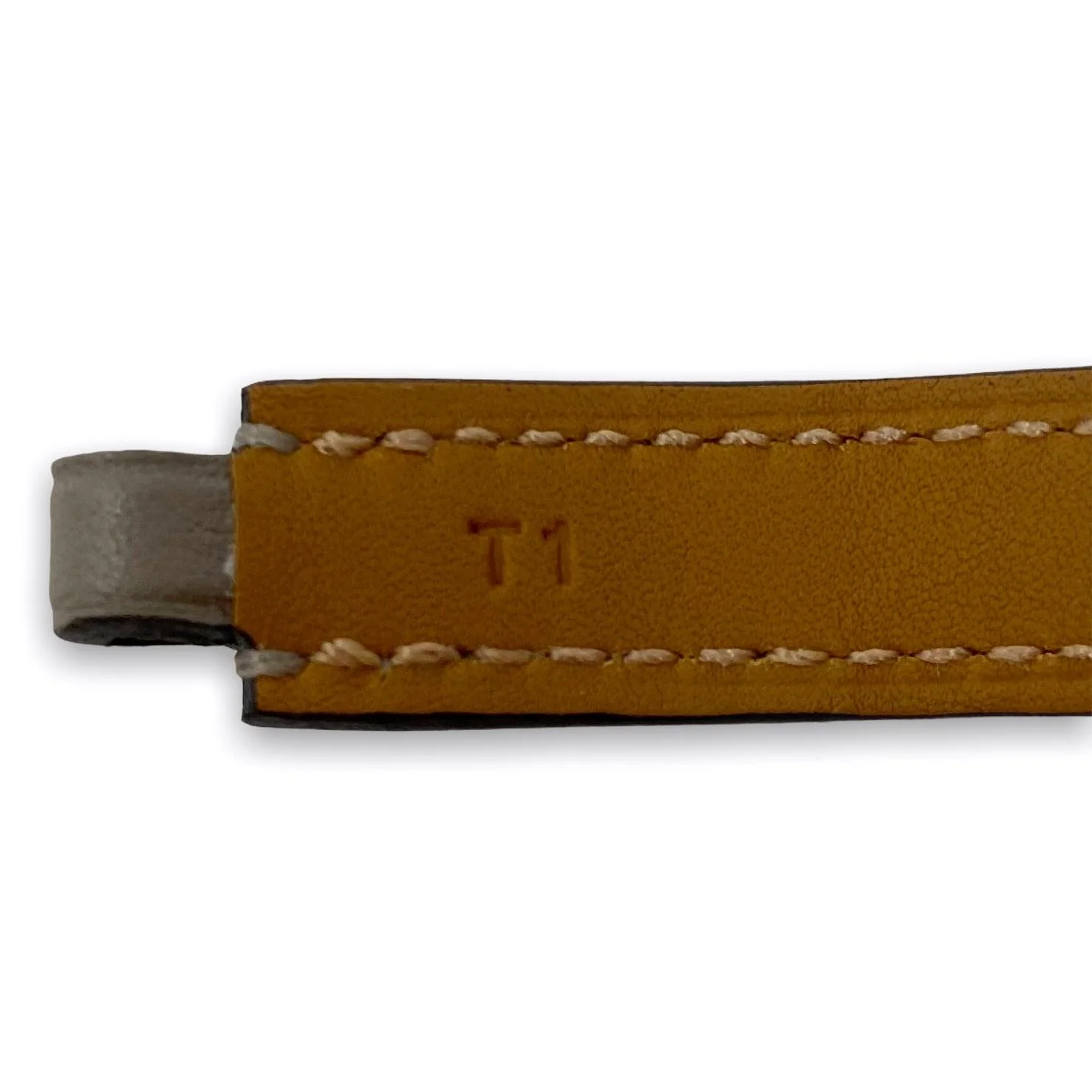 Hermes Gris Asphalt Box Rivale Double Tour Bracelet XS - Image 5
