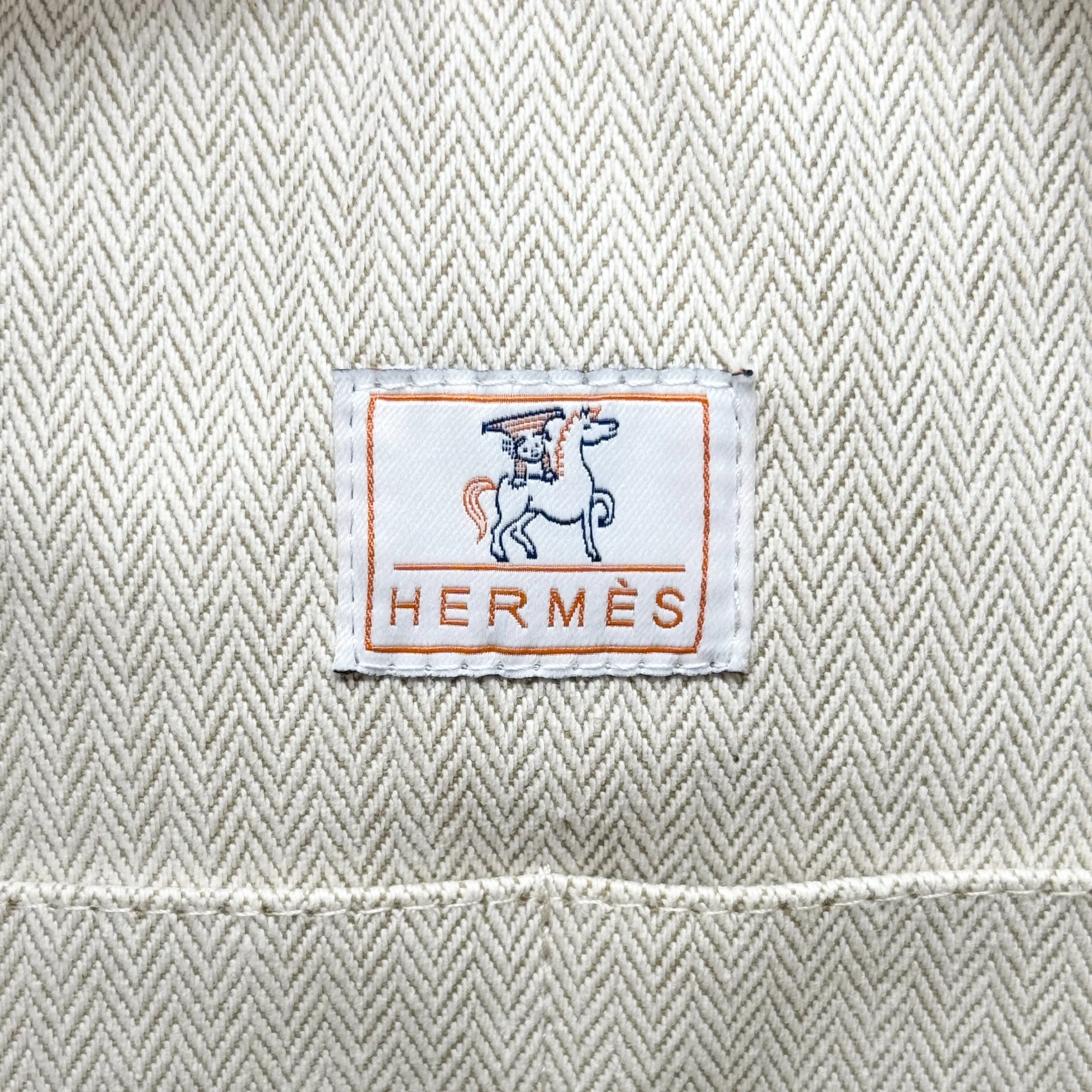 Hermes Gris Perle Large Bride-A-Brac Cabriole Case - Image 12