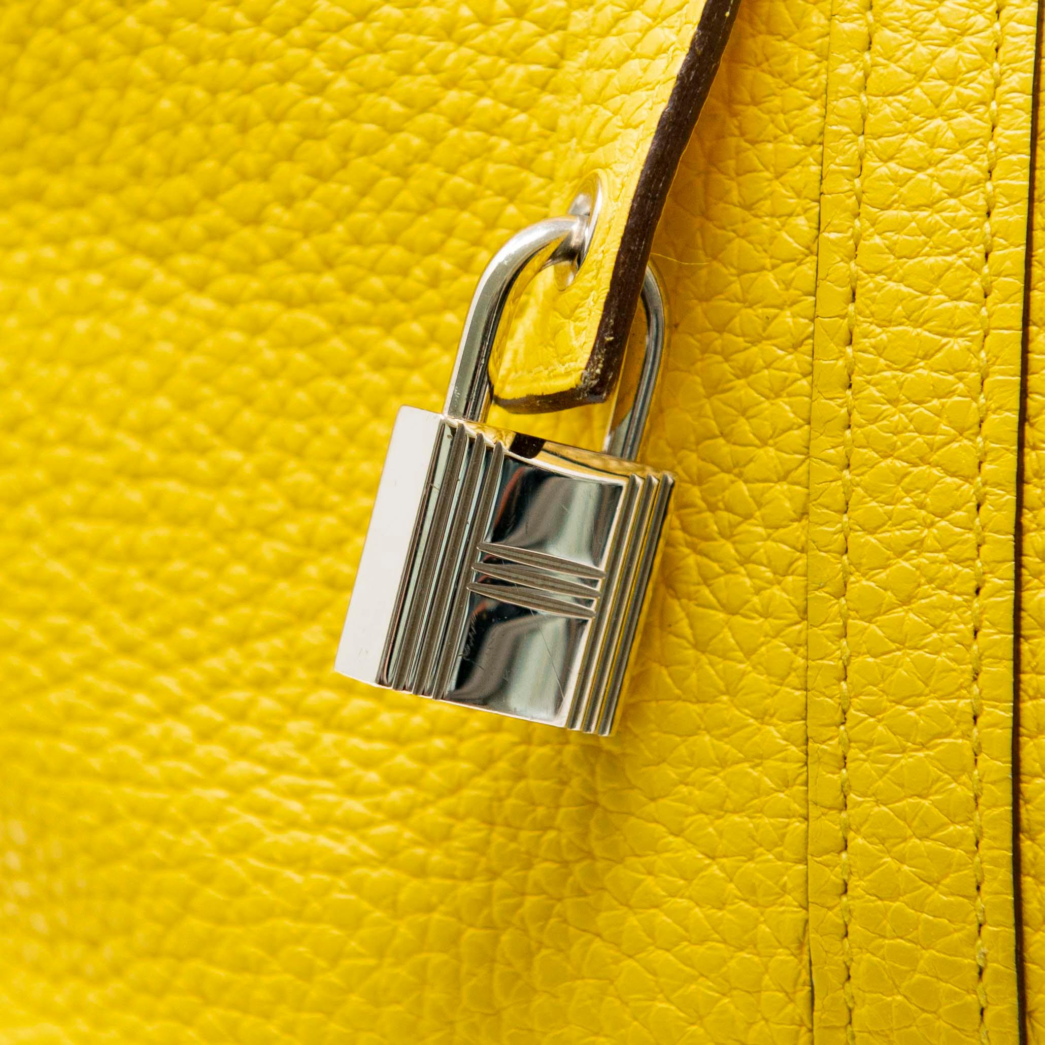 Hermes Jaune de Naples Clemence Picotin 22 - Image 13