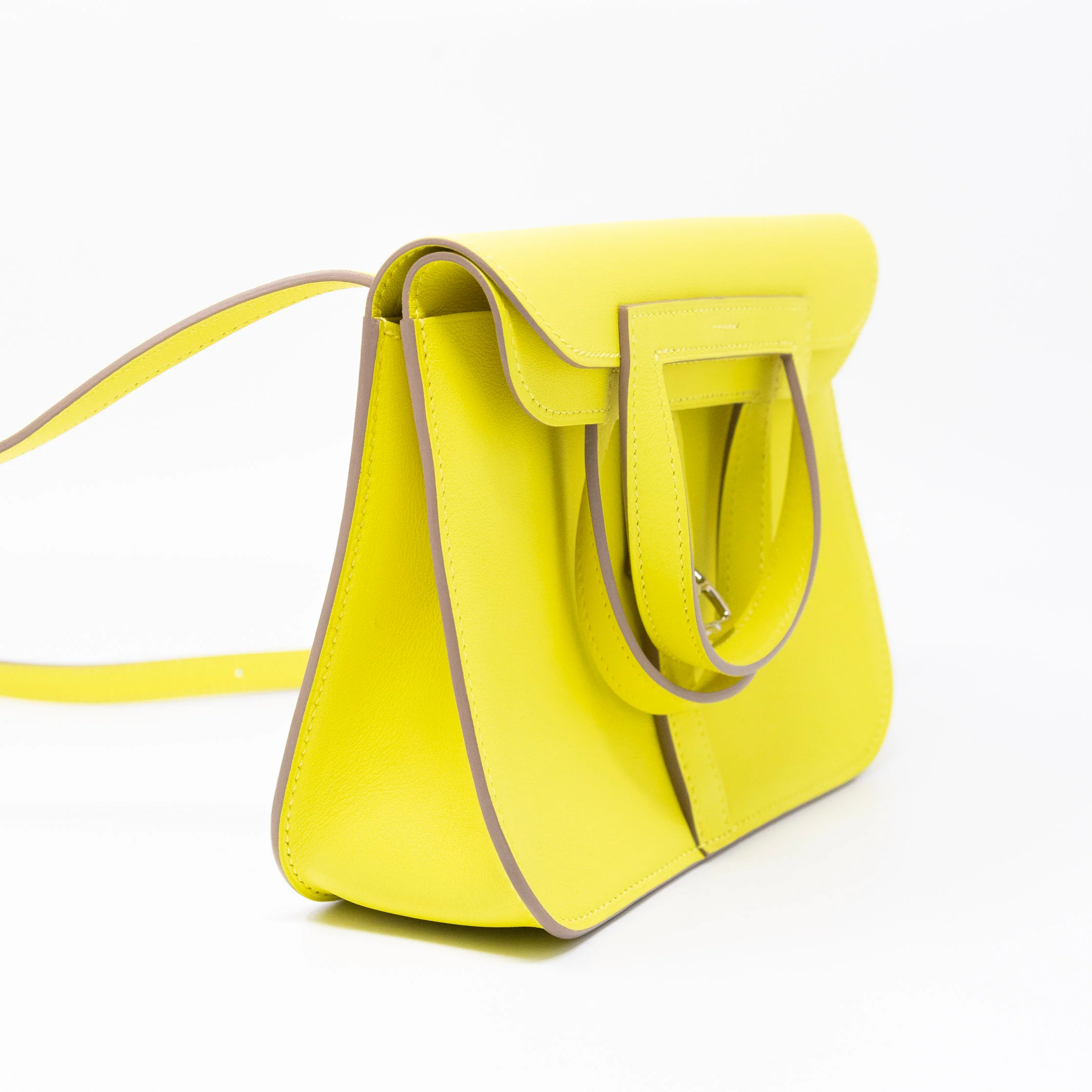 Hermes Lime Swift Mini Halzan - Image 4