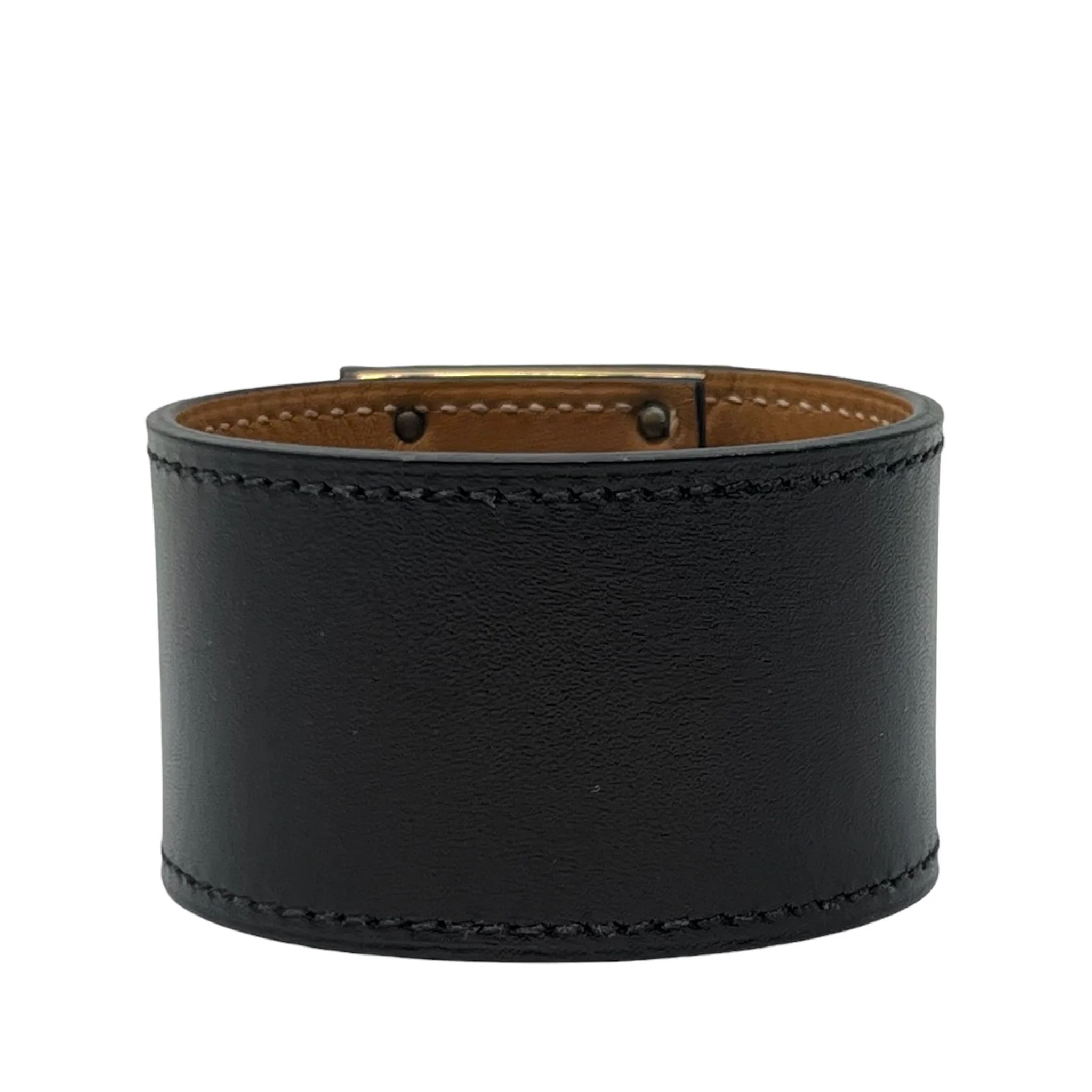 Hermes Noir Box Kelly Dog Bracelet T2 - Image 3