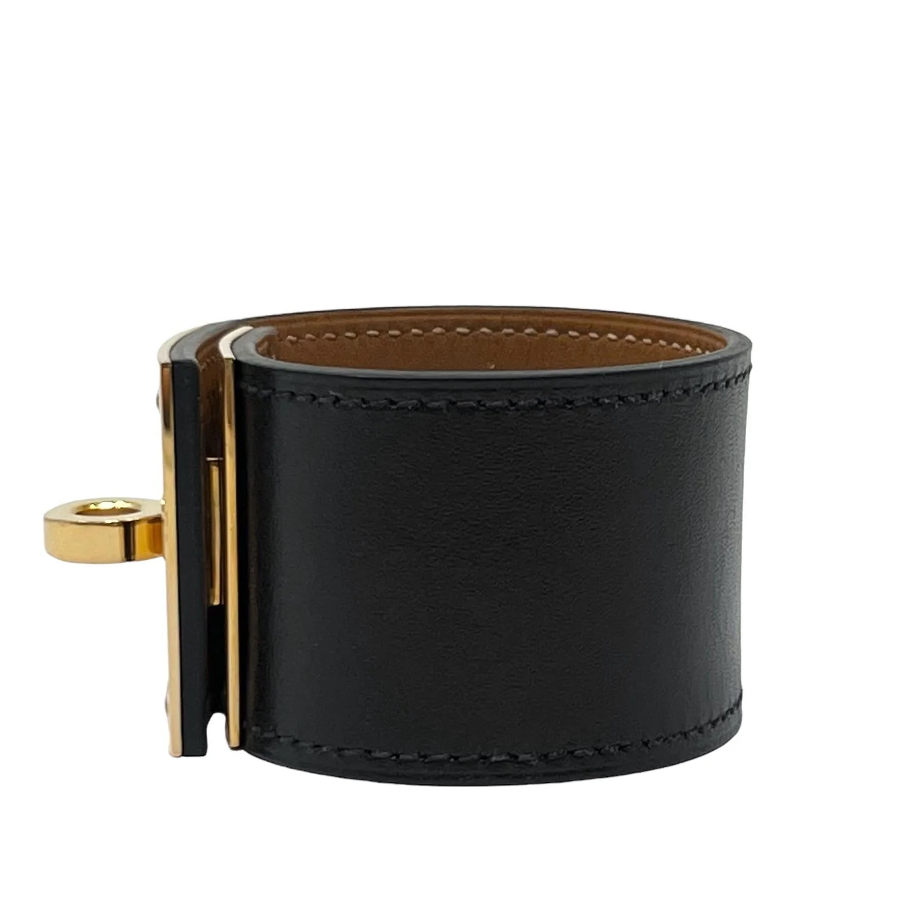 Hermes Noir Box Kelly Dog Bracelet T2 - Image 4