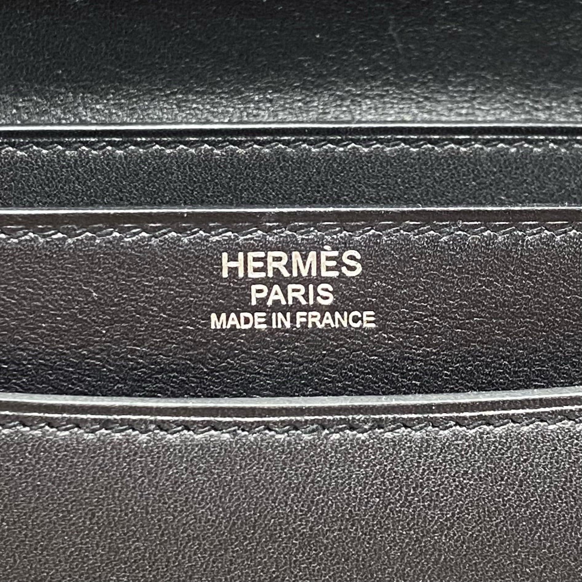 Hermes Noir Box 2002-20 Bag - Image 10