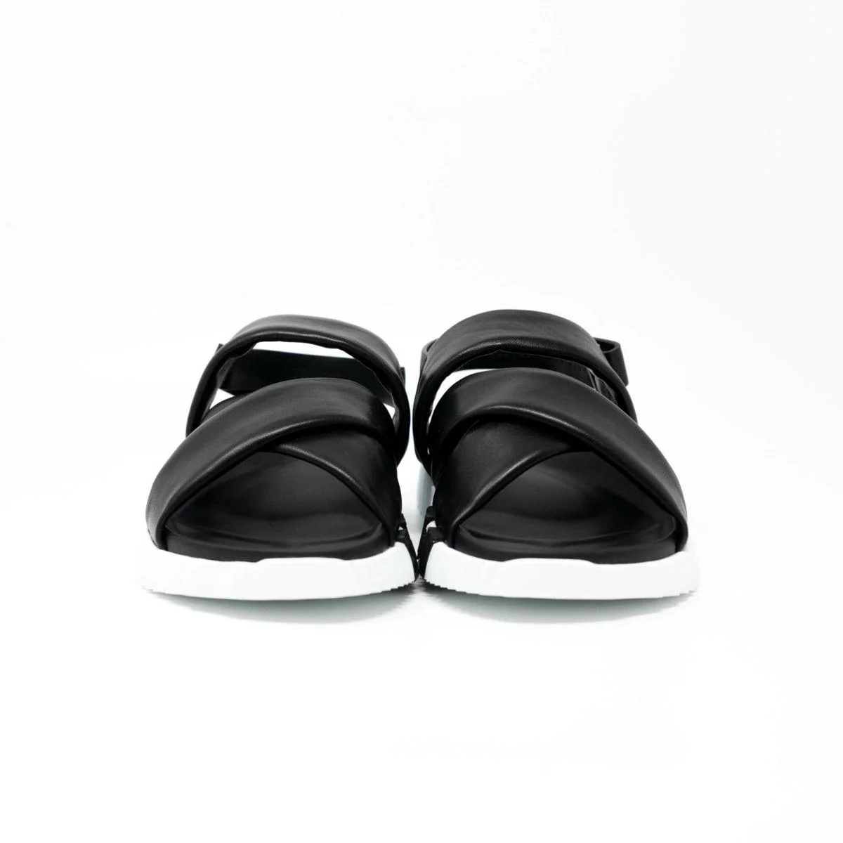 Hermes Noir Electric Sandals 35.5 - Image 6