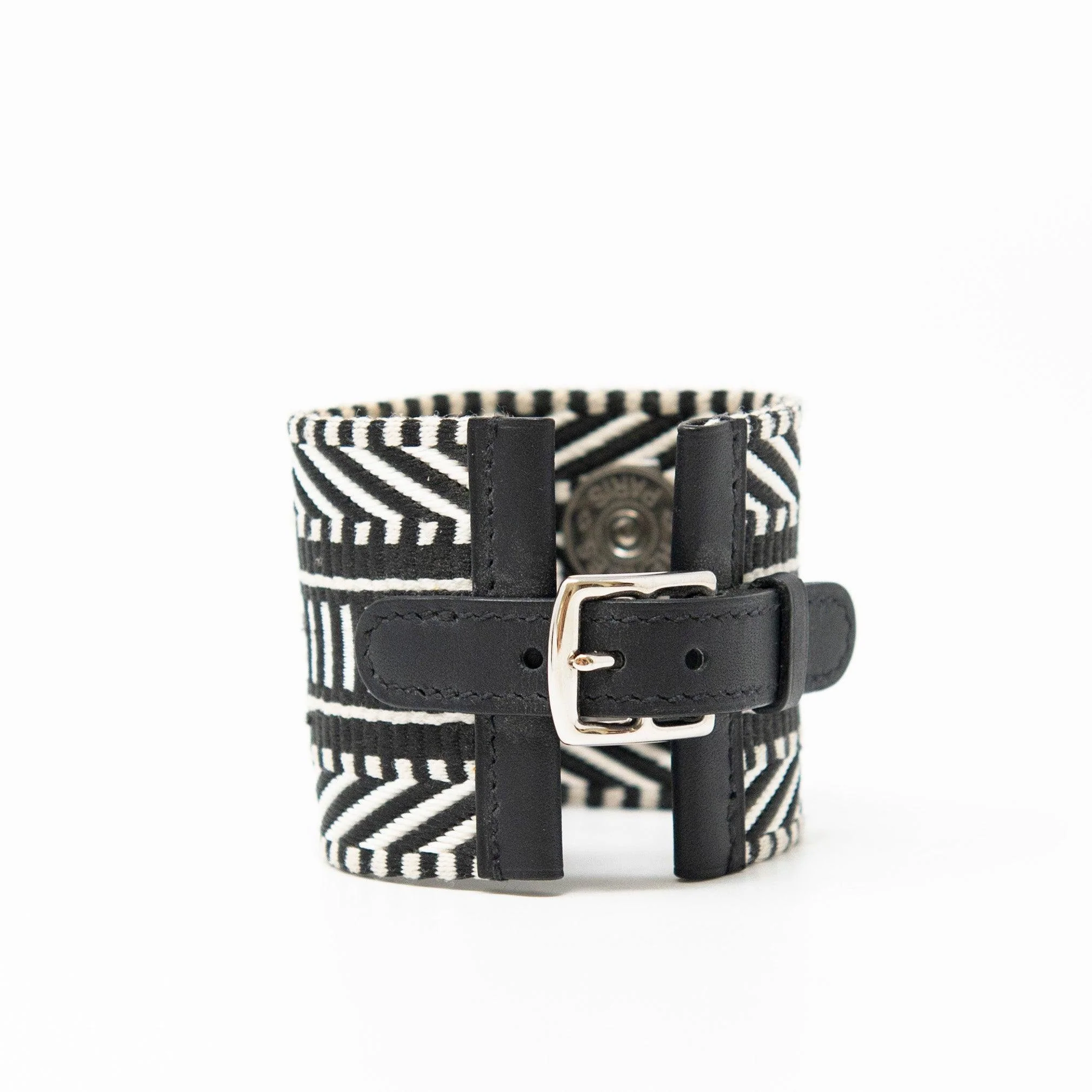 Hermes Noir Cavale Collier De Chien Bracelet T2 - Image 6