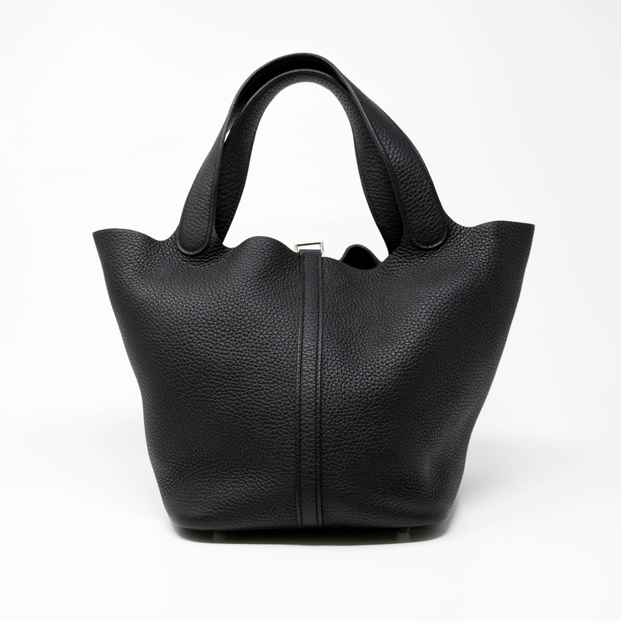 Hermes Noir Clemence Picotin 22 - Image 3