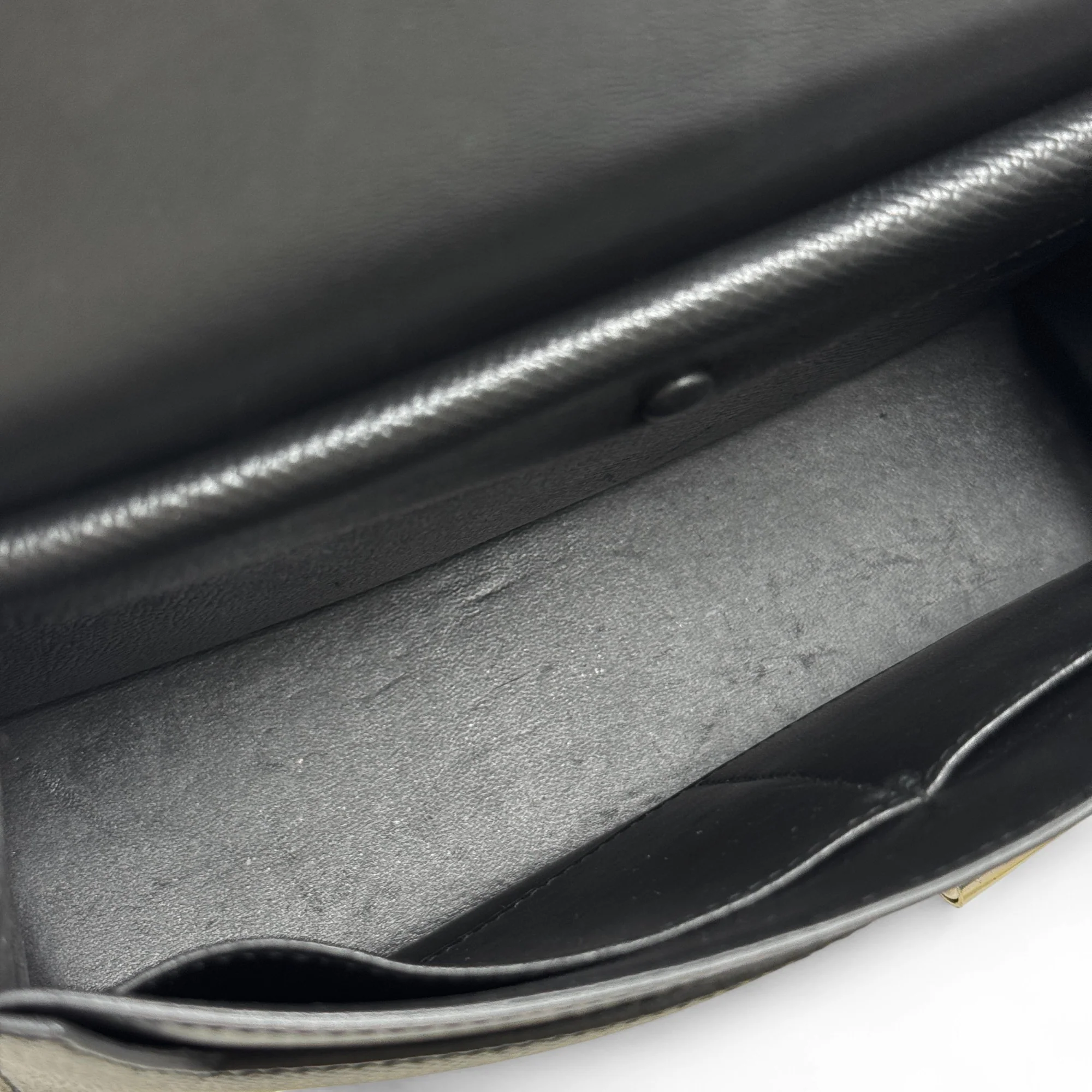 Hermes Noir Epsom Verrou 23 - Image 13