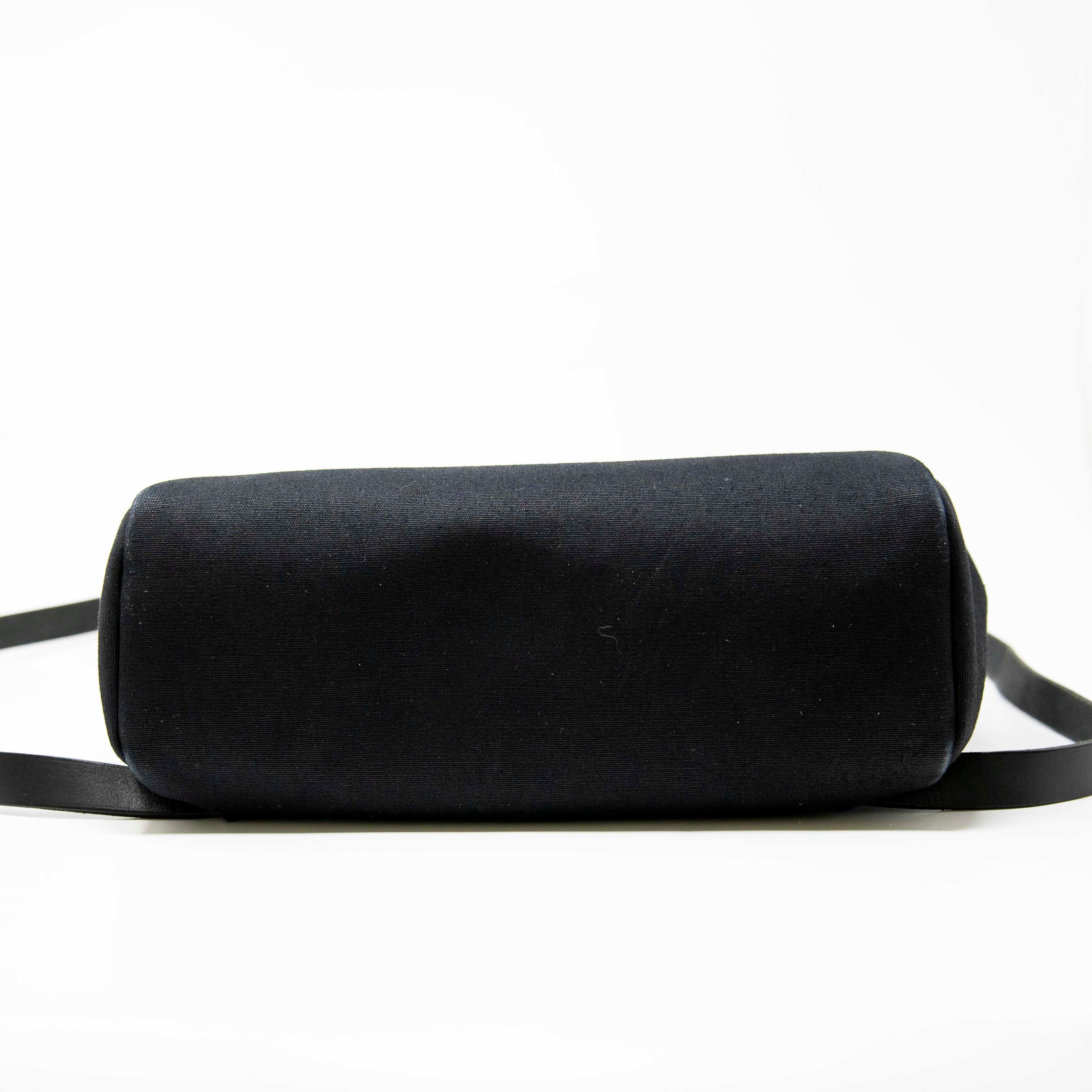 Hermes Noir Toile Herbag Backpack - Image 5