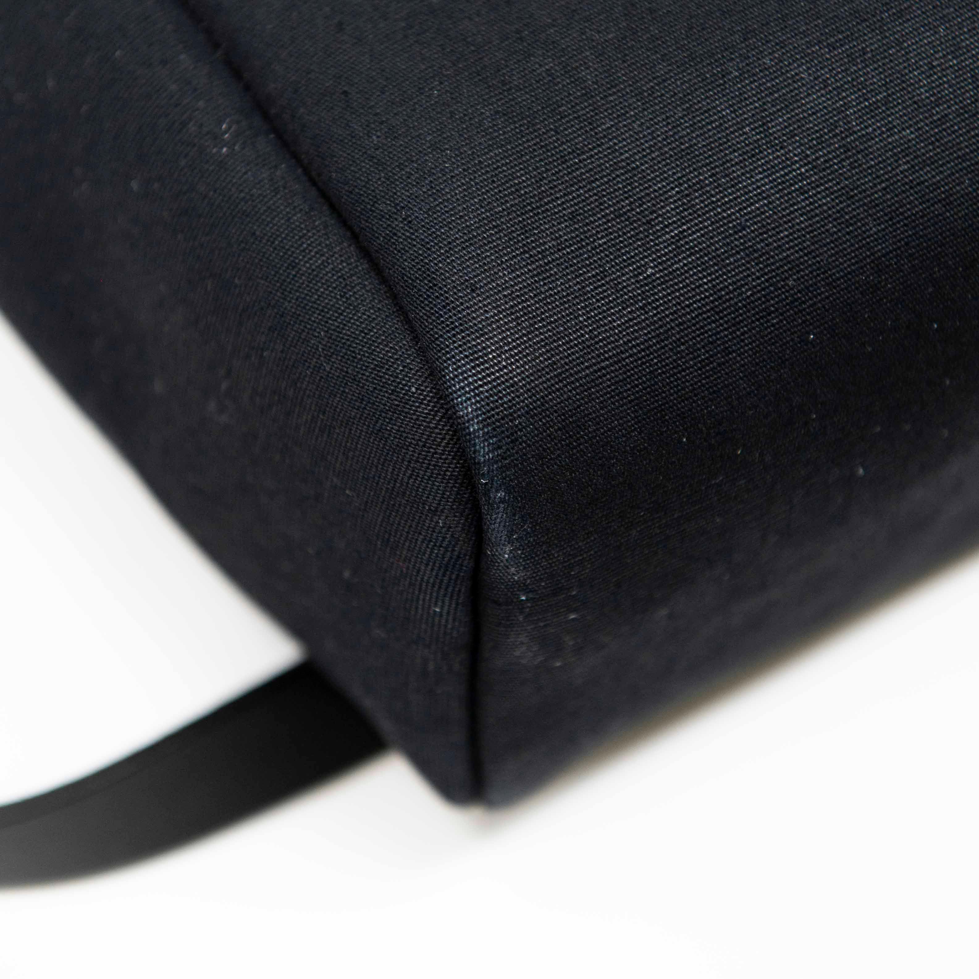 Hermes Noir Toile Herbag Backpack - Image 7