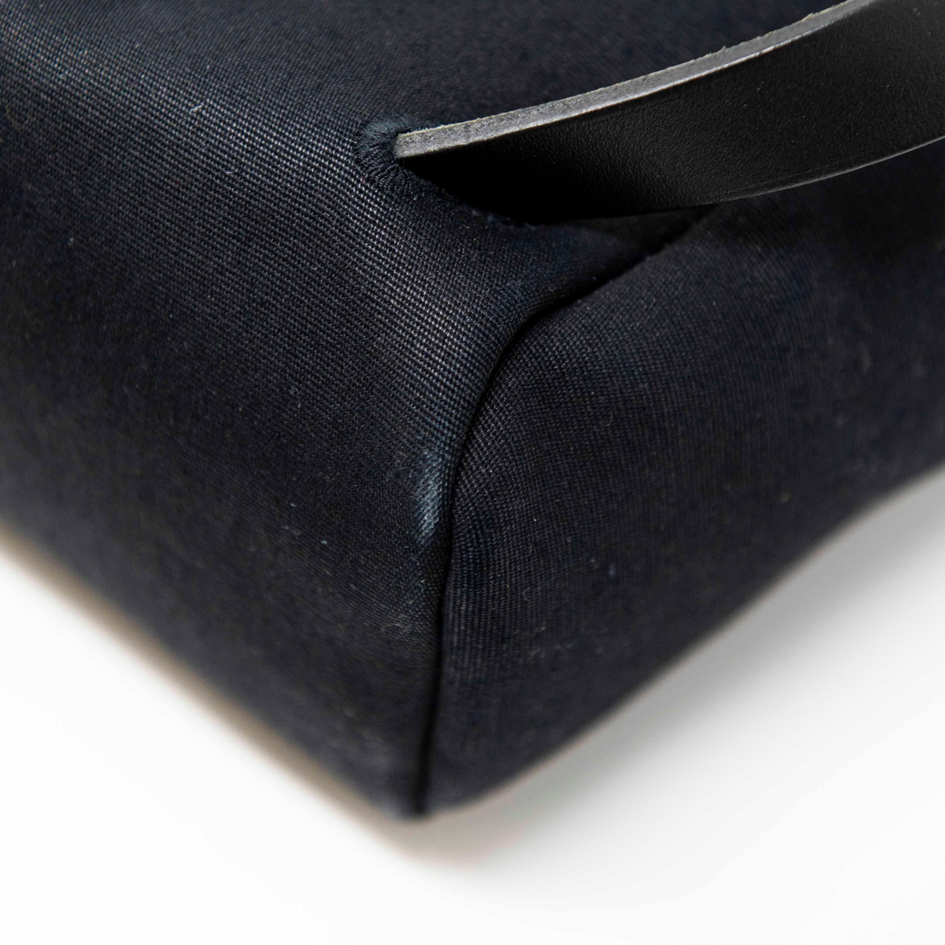 Hermes Noir Toile Herbag Backpack - Image 8