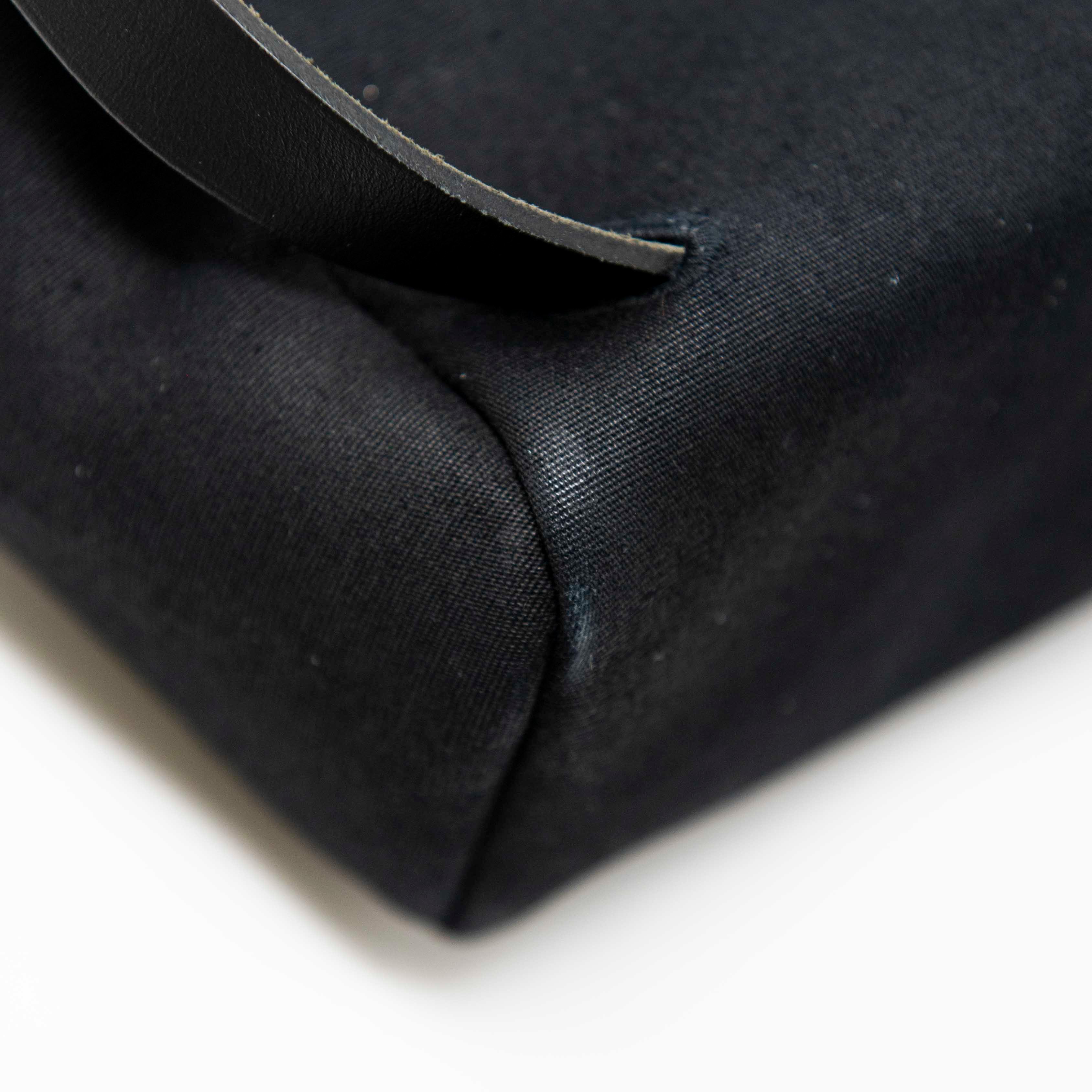 Hermes Noir Toile Herbag Backpack - Image 9