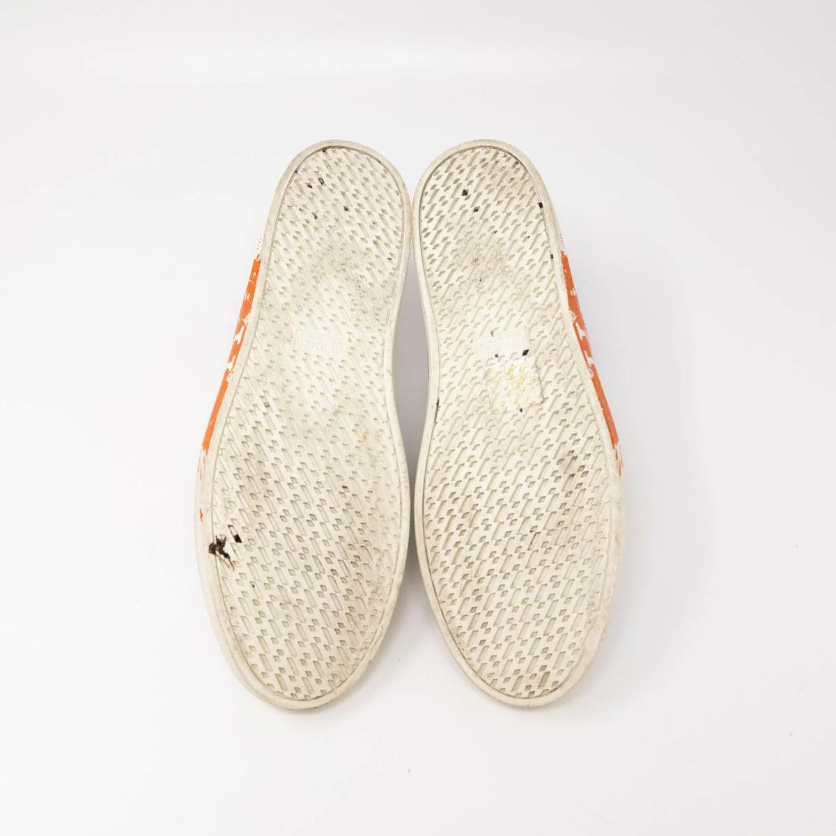 Hermes Orange Splash Quicker Sneaker 37.5 - Image 7