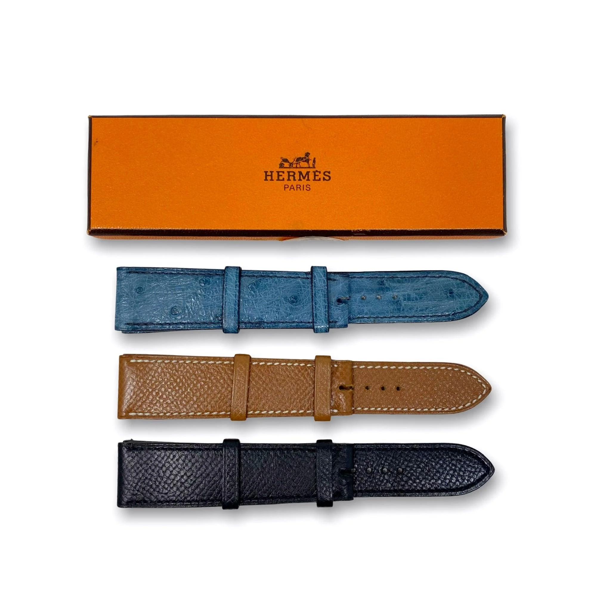 Hermes Orange Swift H Hour Quartz Watch 26mm - Image 6