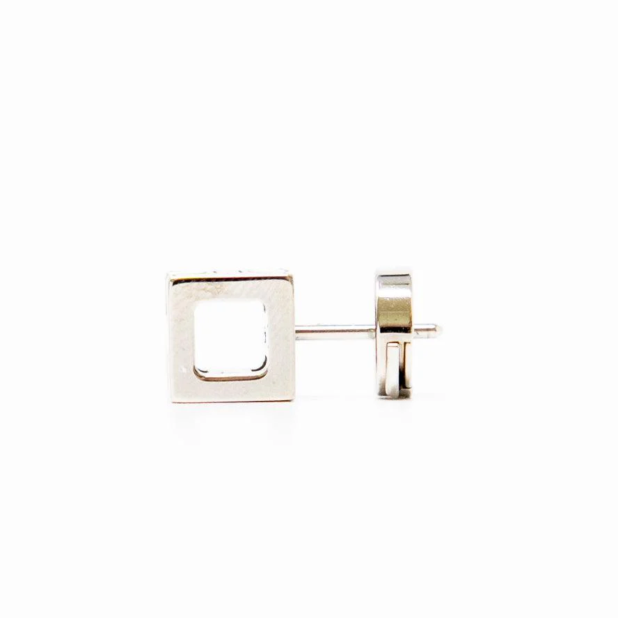 Hermes Pink Cage d’H Earrings - Image 5