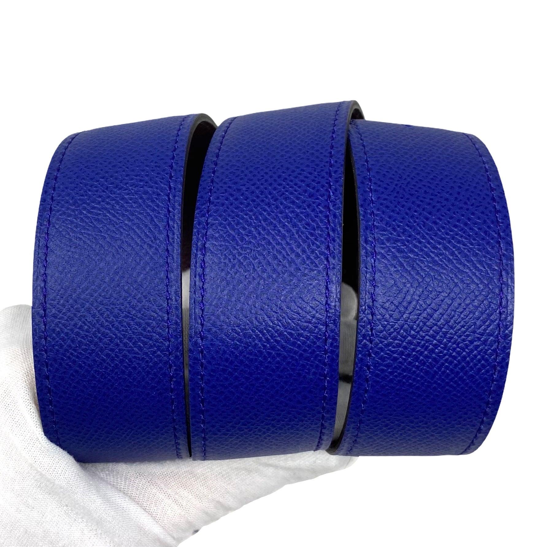 Hermes Prune Swift Reversible Belt Strap 75 - Image 3