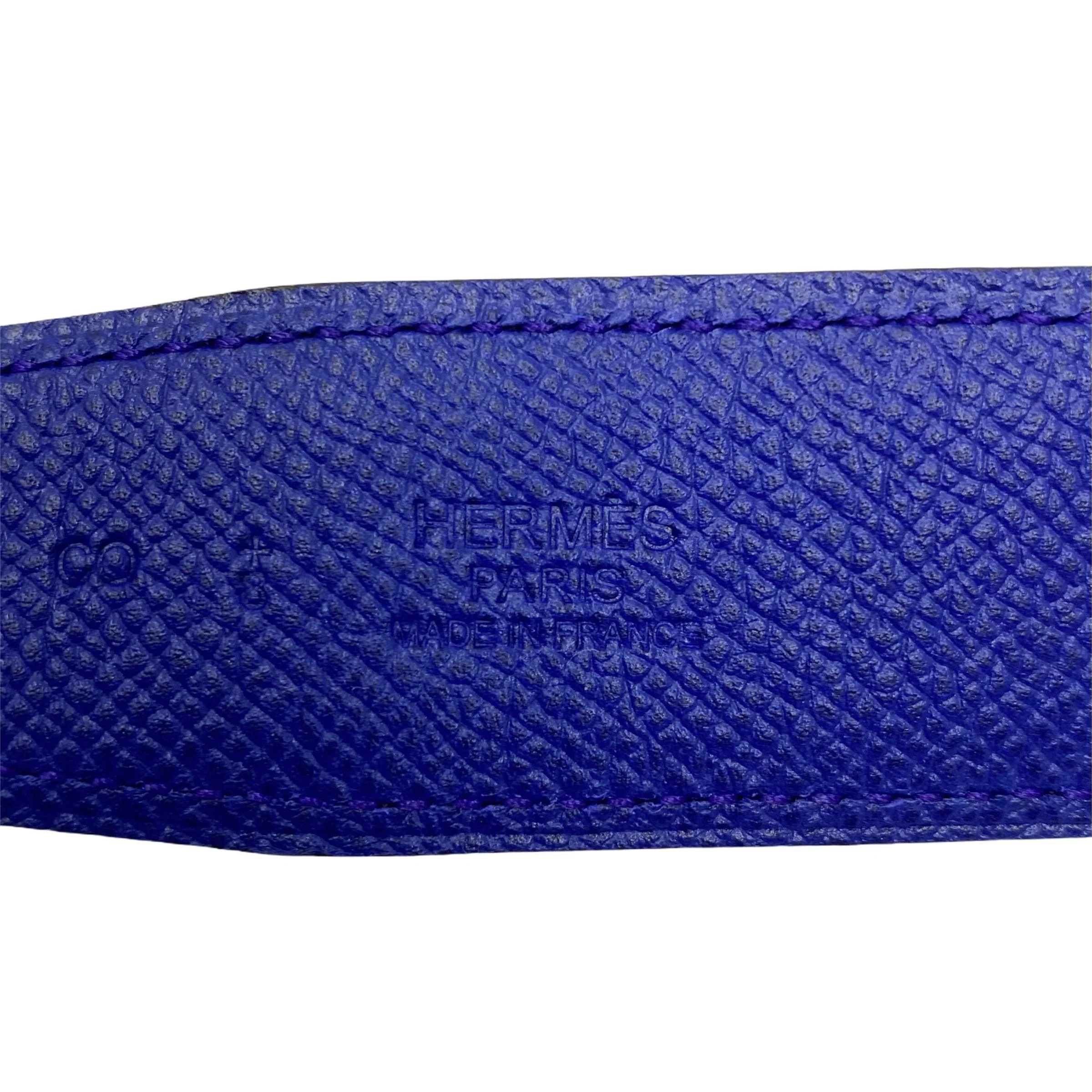 Hermes Prune Swift Reversible Belt Strap 75 - Image 4