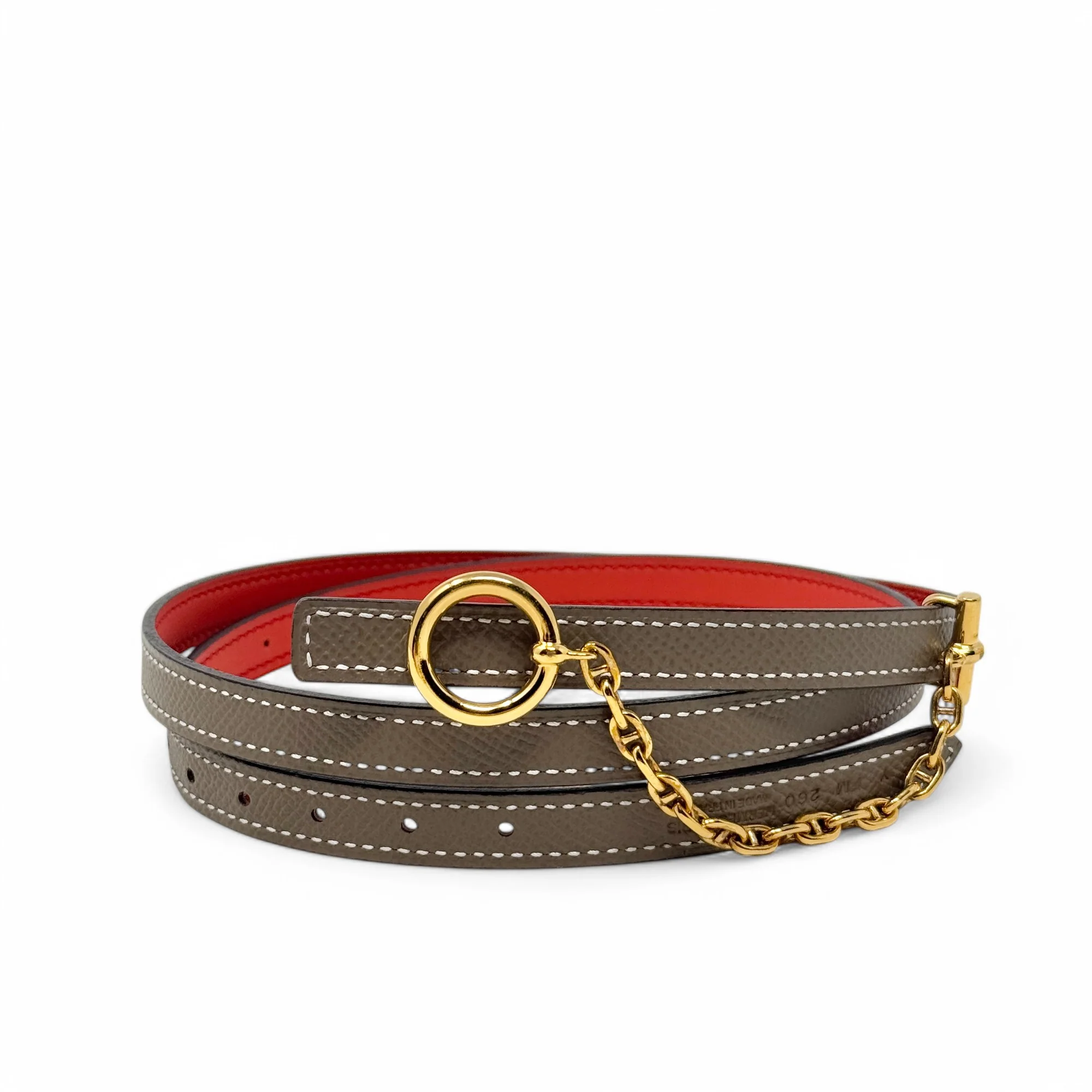 Hermes Reversible Carrousel Belt 85 - Image 3