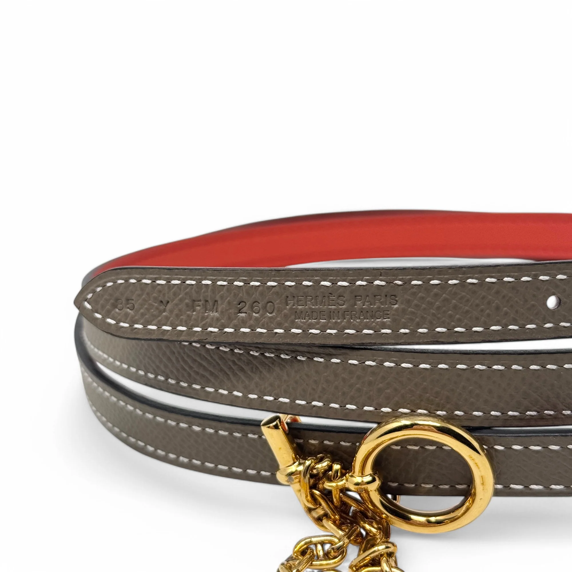 Hermes Reversible Carrousel Belt 85 - Image 4