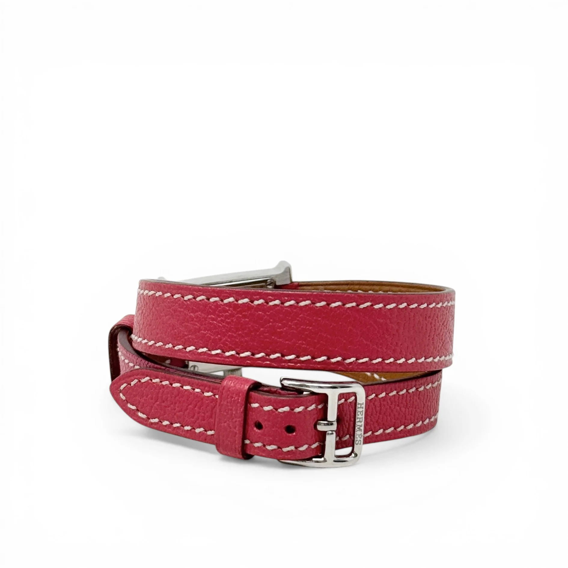 Hermes Rouge Casaque Heure H Watch Mini - Image 5