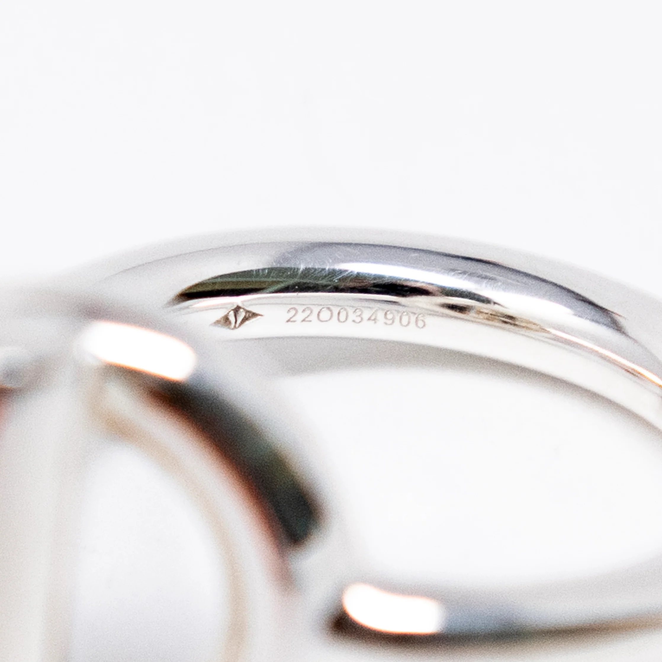 Hermes Silver Echappee Ring 51 - Image 10