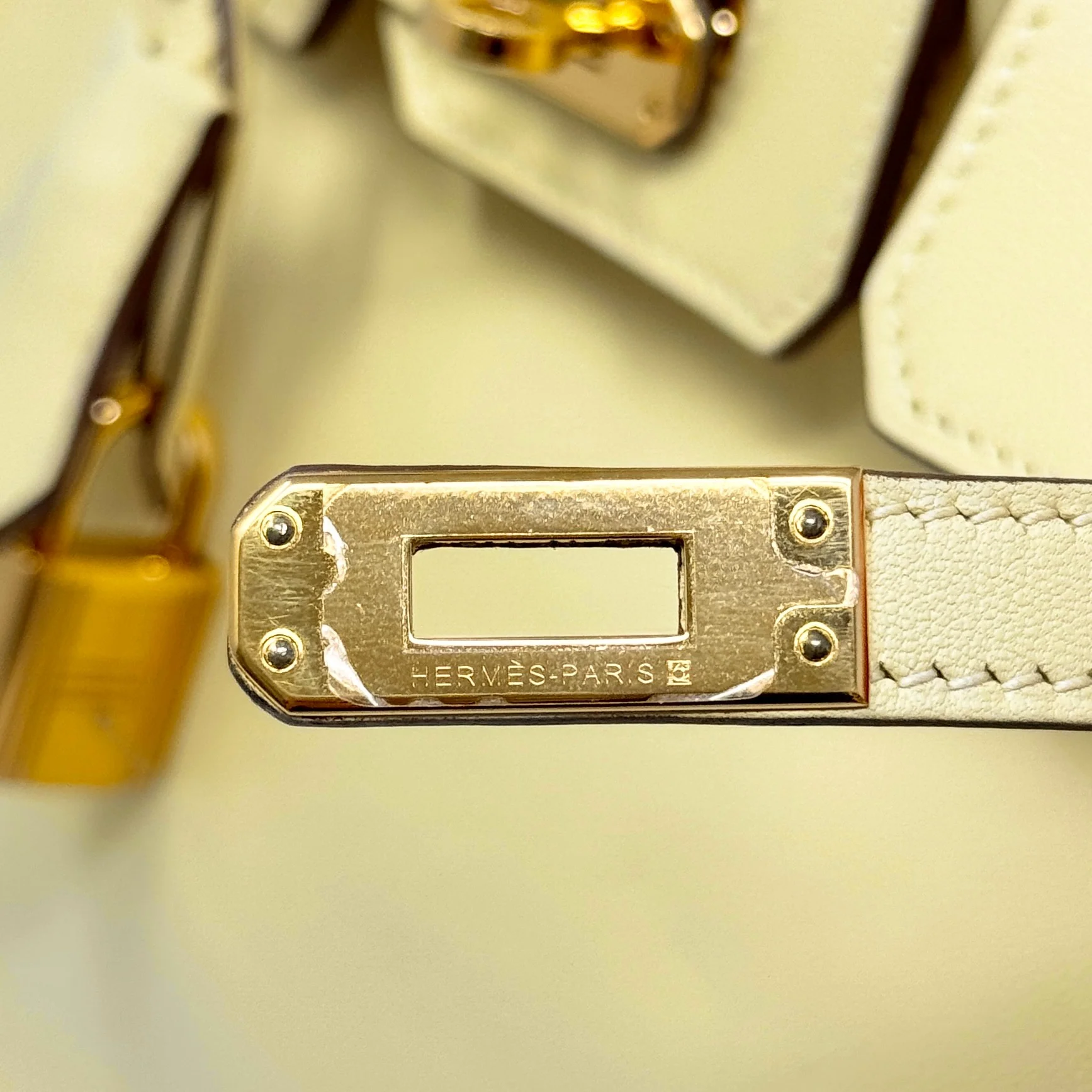 Hermes Swift Jaune Poussin Birkin 25 - Image 13