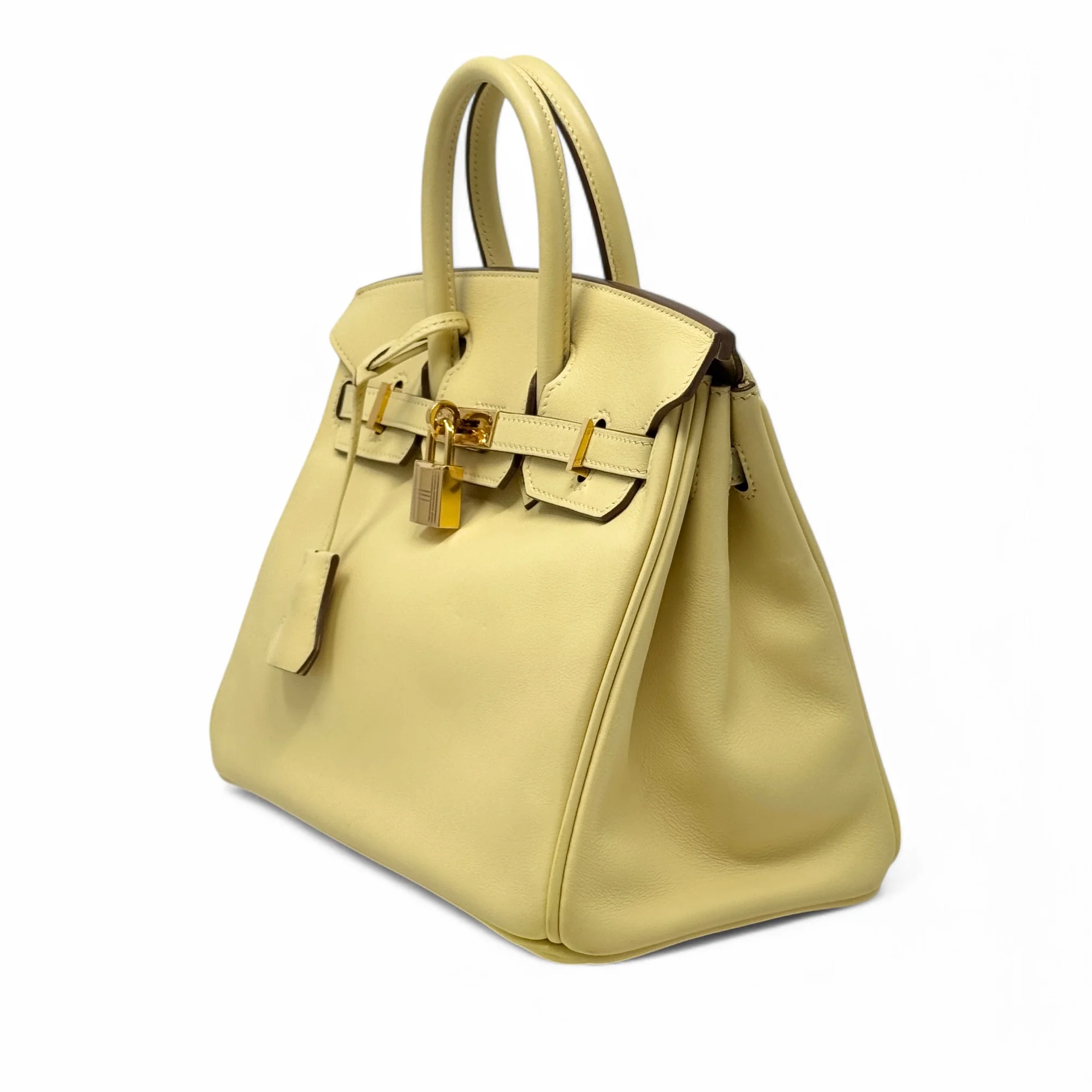 Hermes Swift Jaune Poussin Birkin 25 - Image 2
