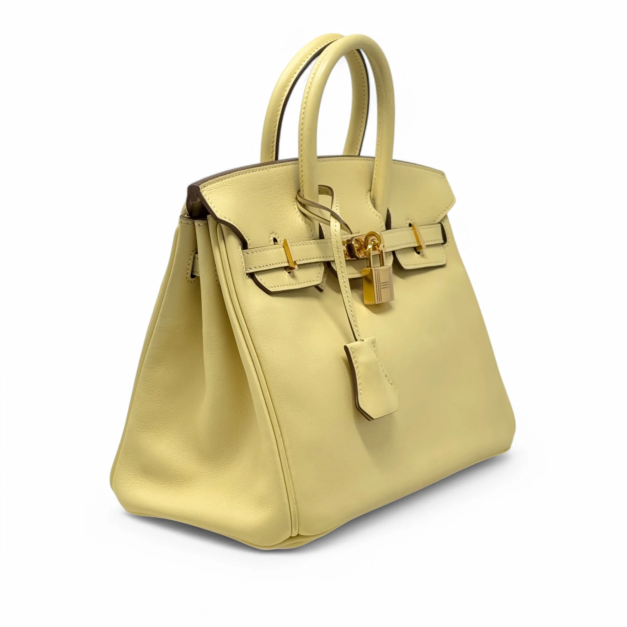 Hermes Swift Jaune Poussin Birkin 25 - Image 4