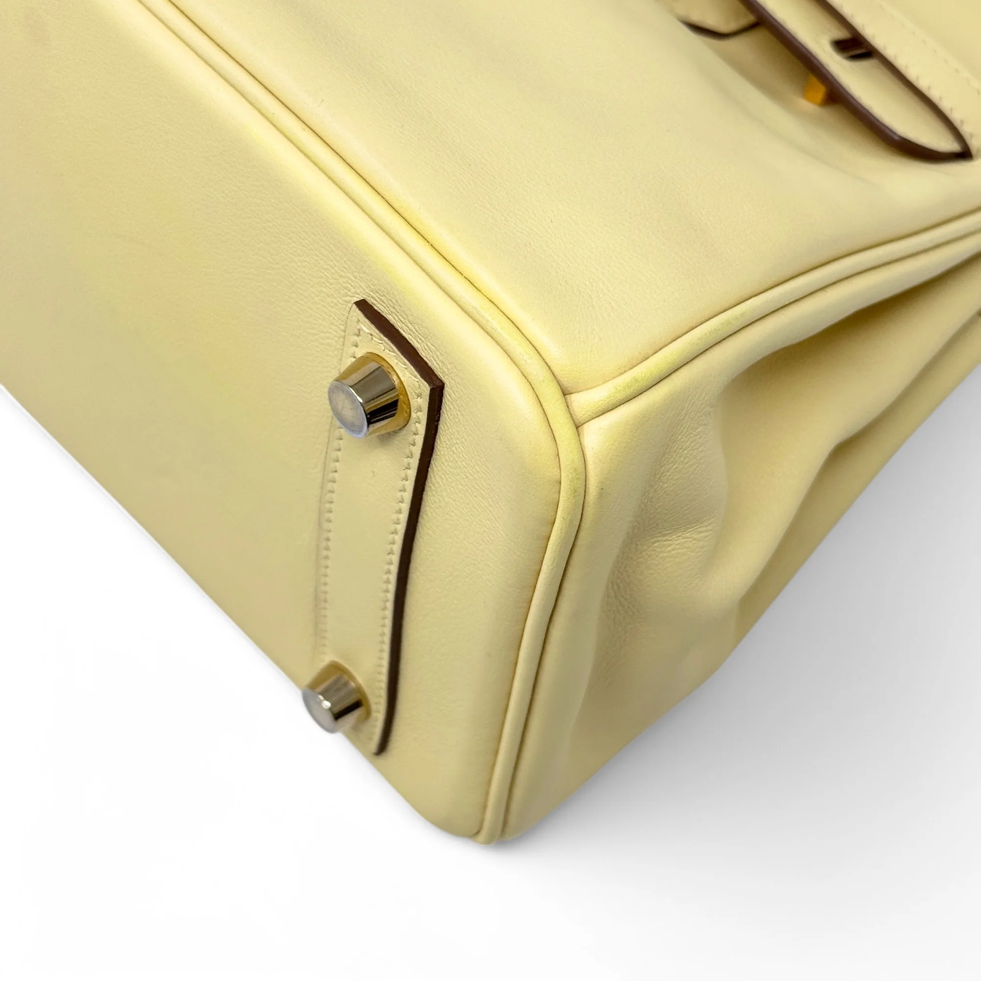 Hermes Swift Jaune Poussin Birkin 25 - Image 6