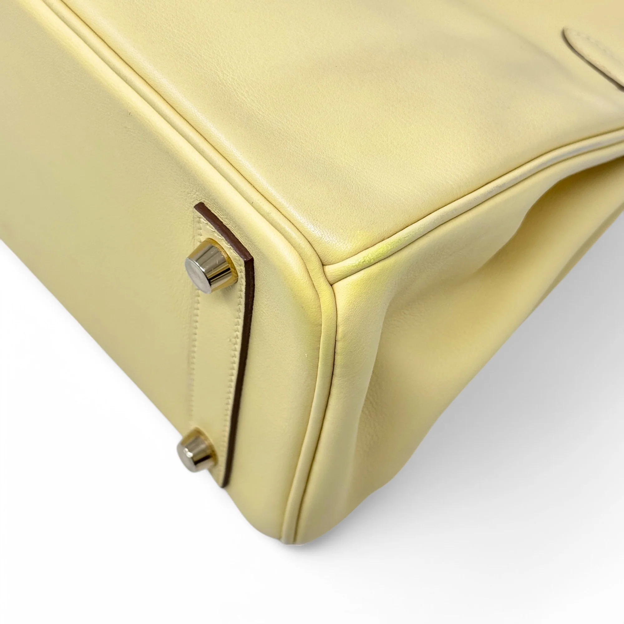 Hermes Swift Jaune Poussin Birkin 25 - Image 8