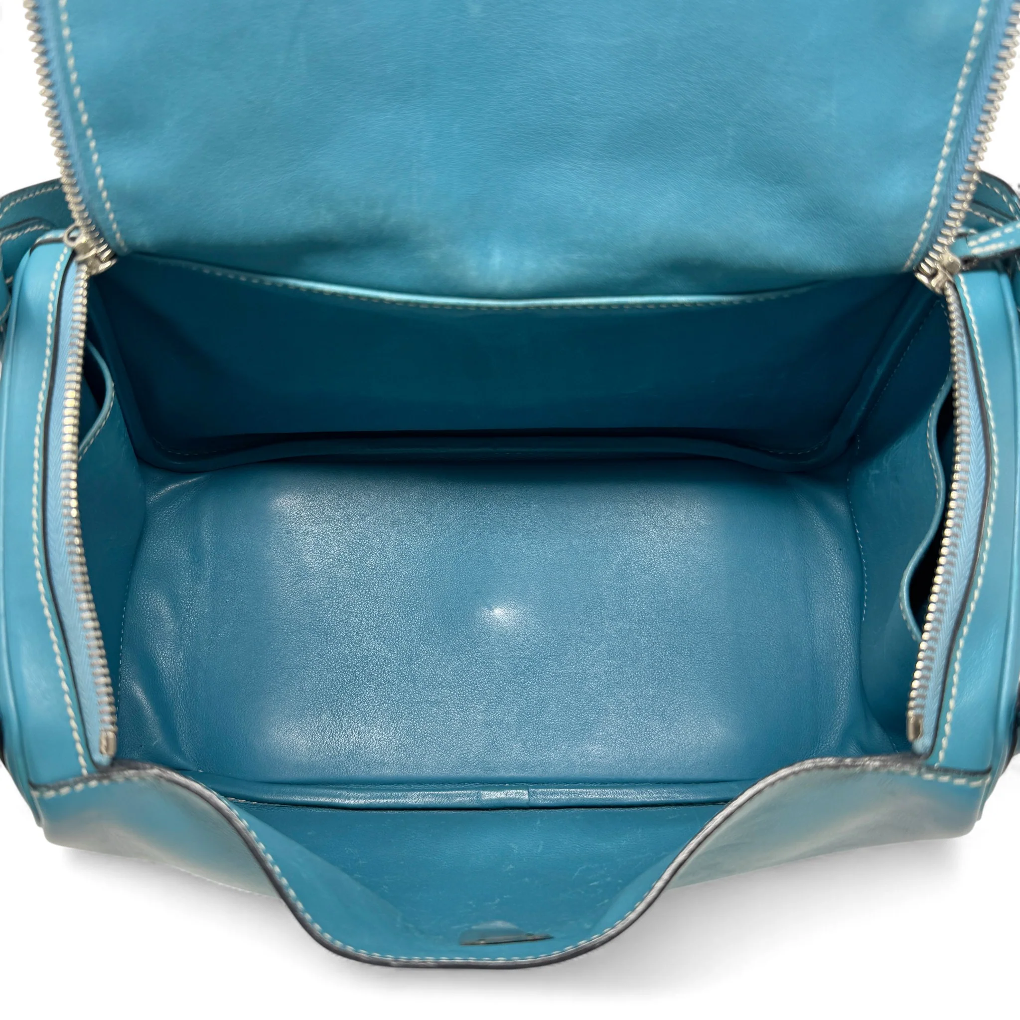 Hermes Turquoise Swift Lindy 30 - Image 11