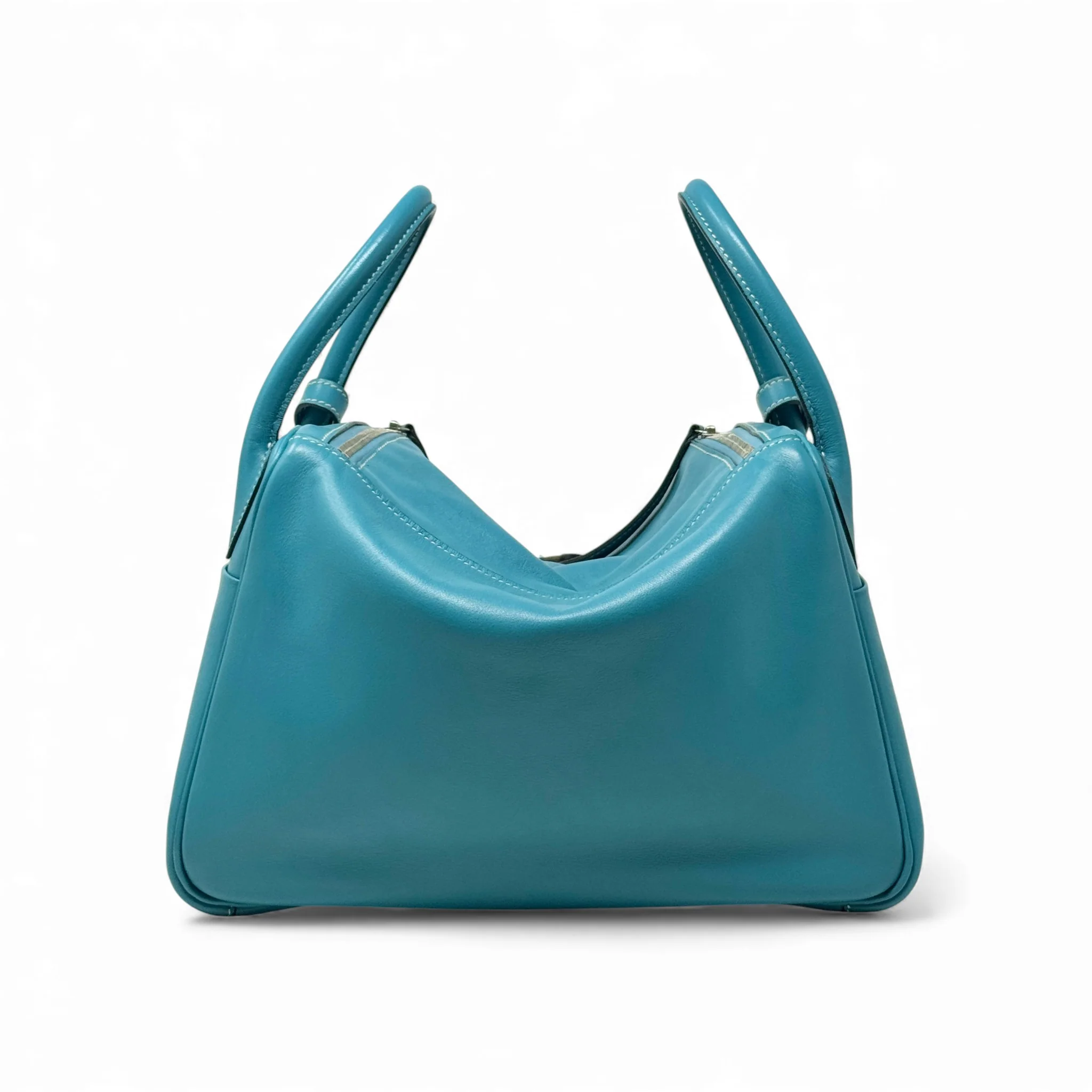 Hermes Turquoise Swift Lindy 30 - Image 3