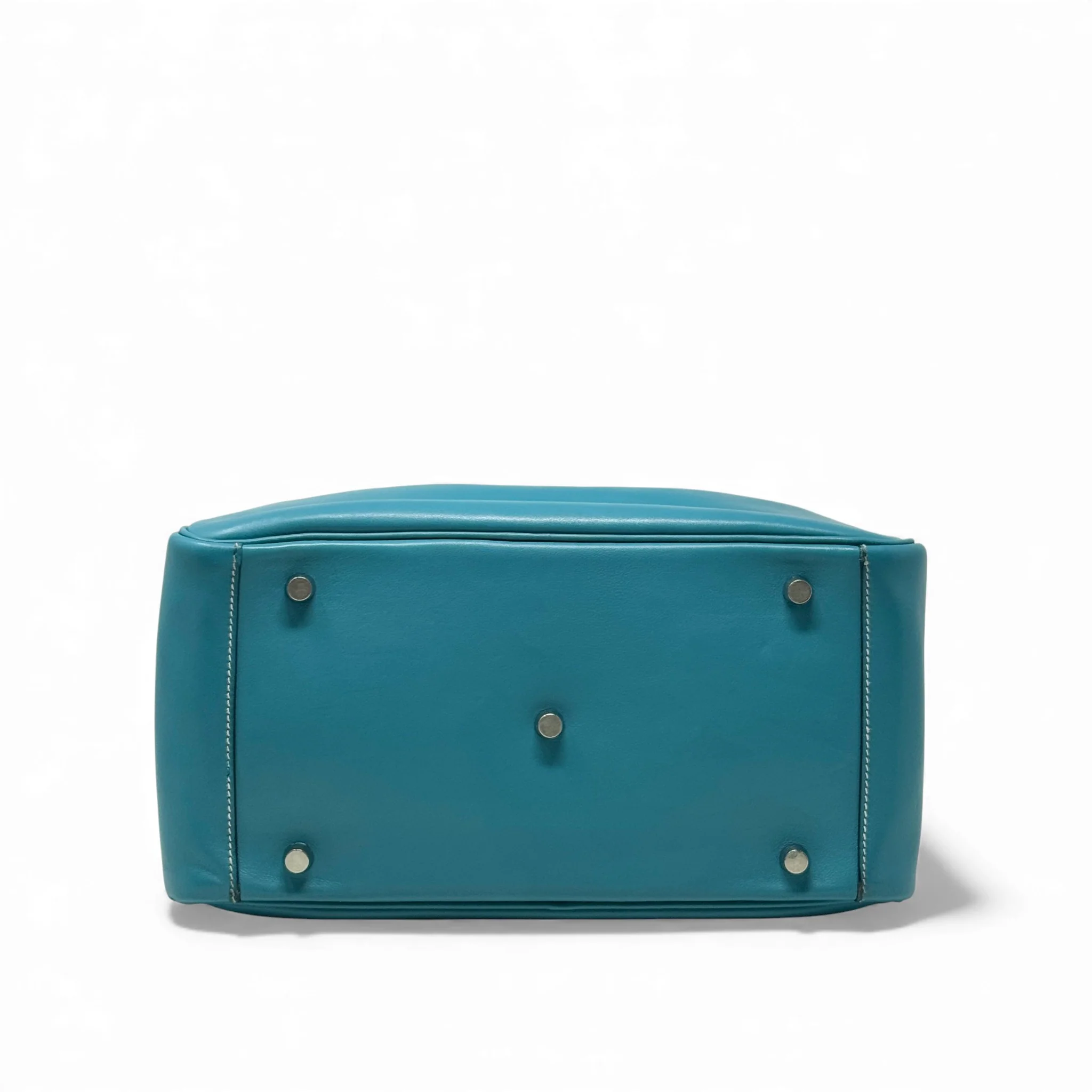 Hermes Turquoise Swift Lindy 30 - Image 5