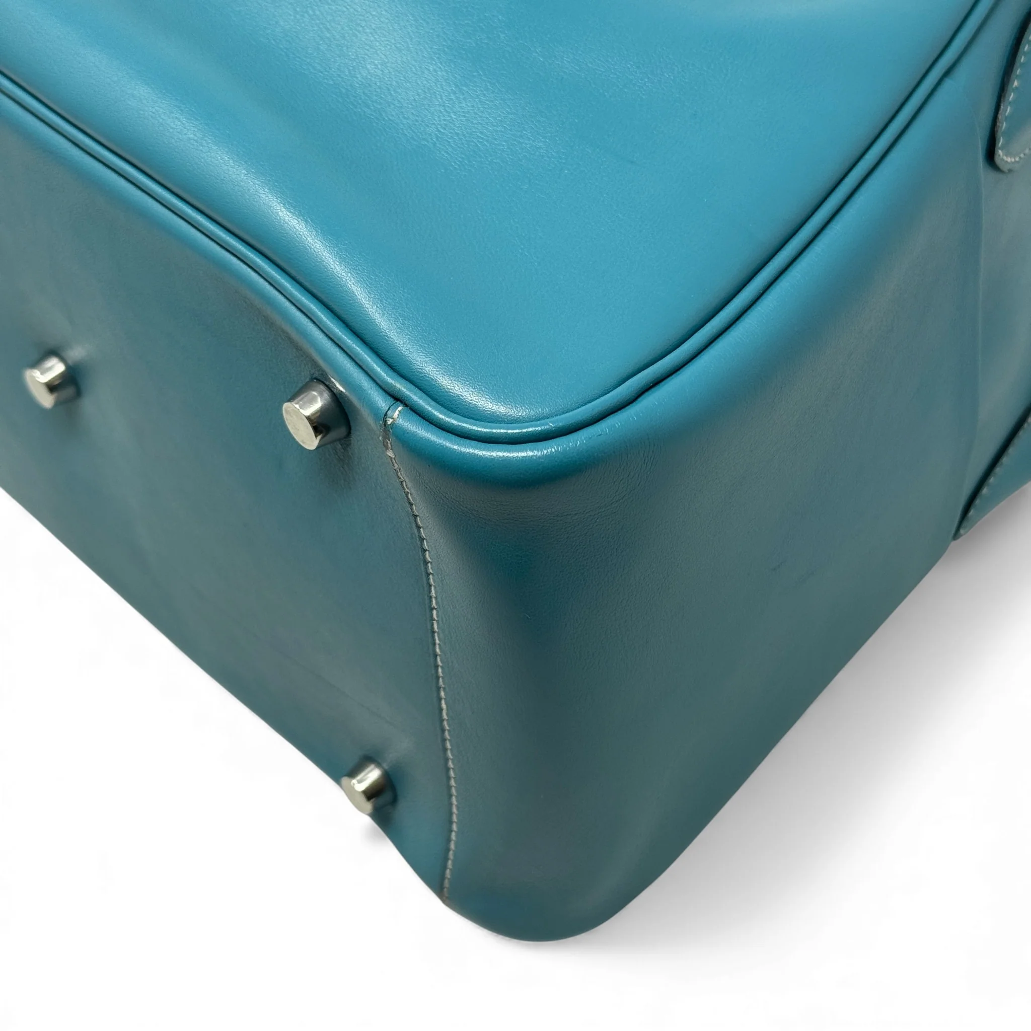 Hermes Turquoise Swift Lindy 30 - Image 6