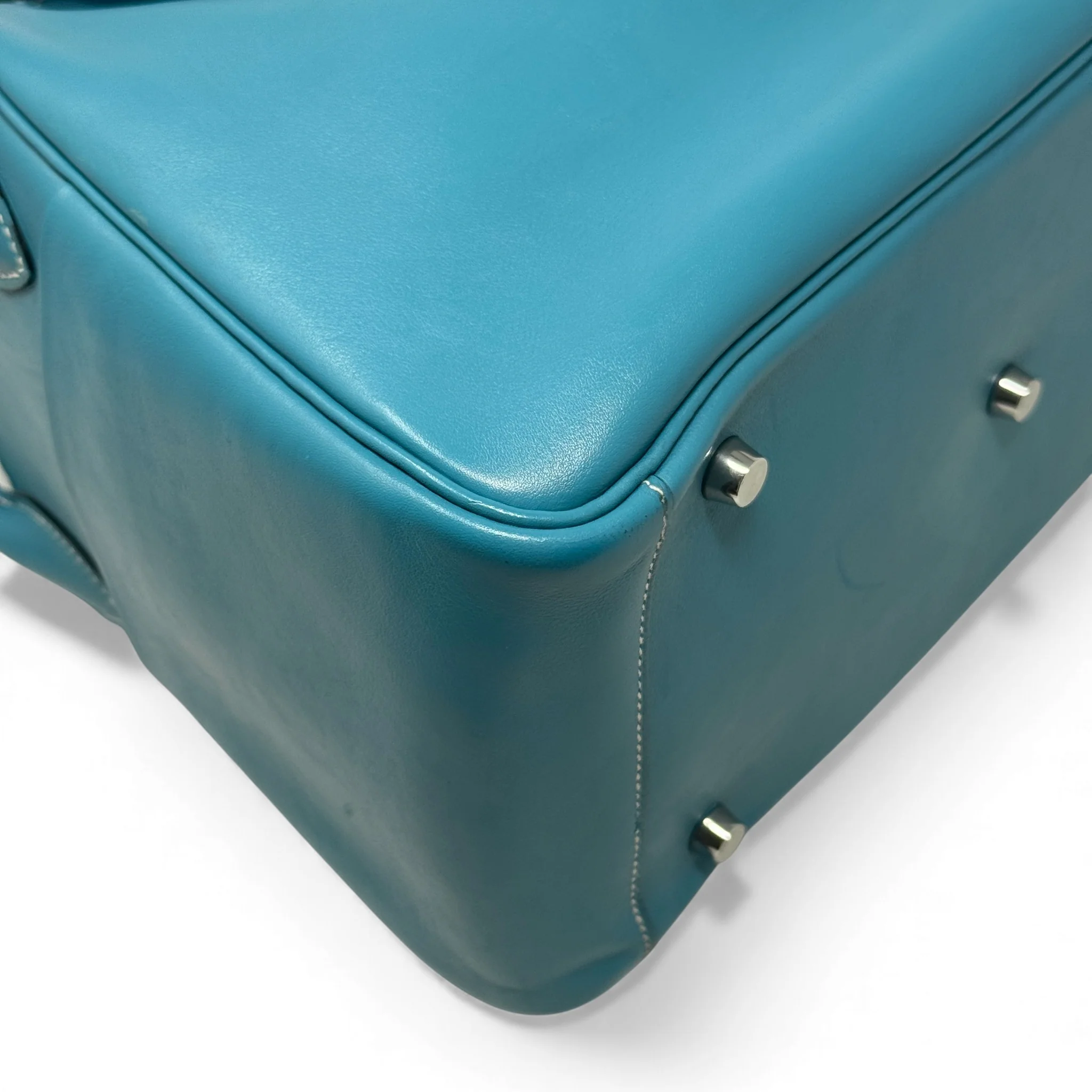 Hermes Turquoise Swift Lindy 30 - Image 7