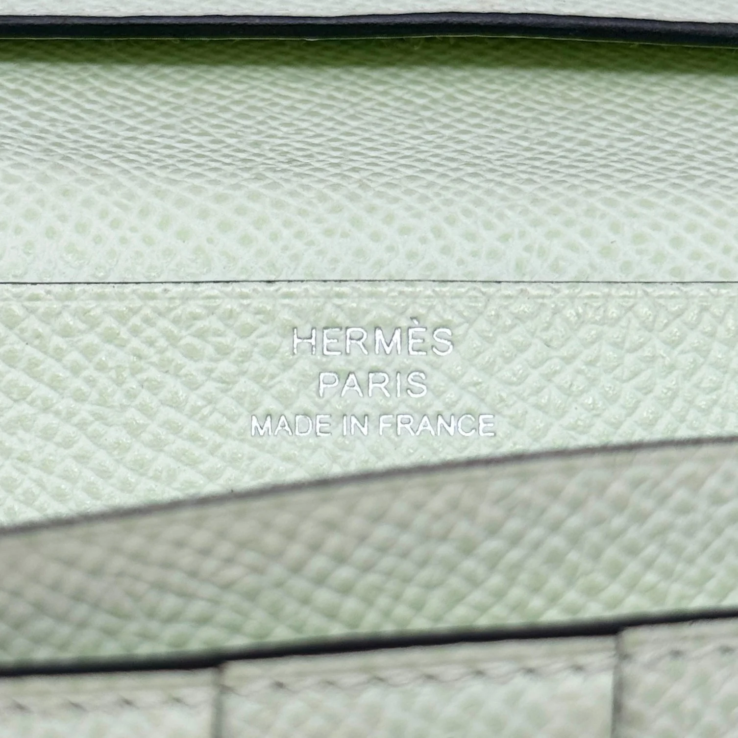 Hermes Vert Fizz Epsom Bearn Wallet - Image 9