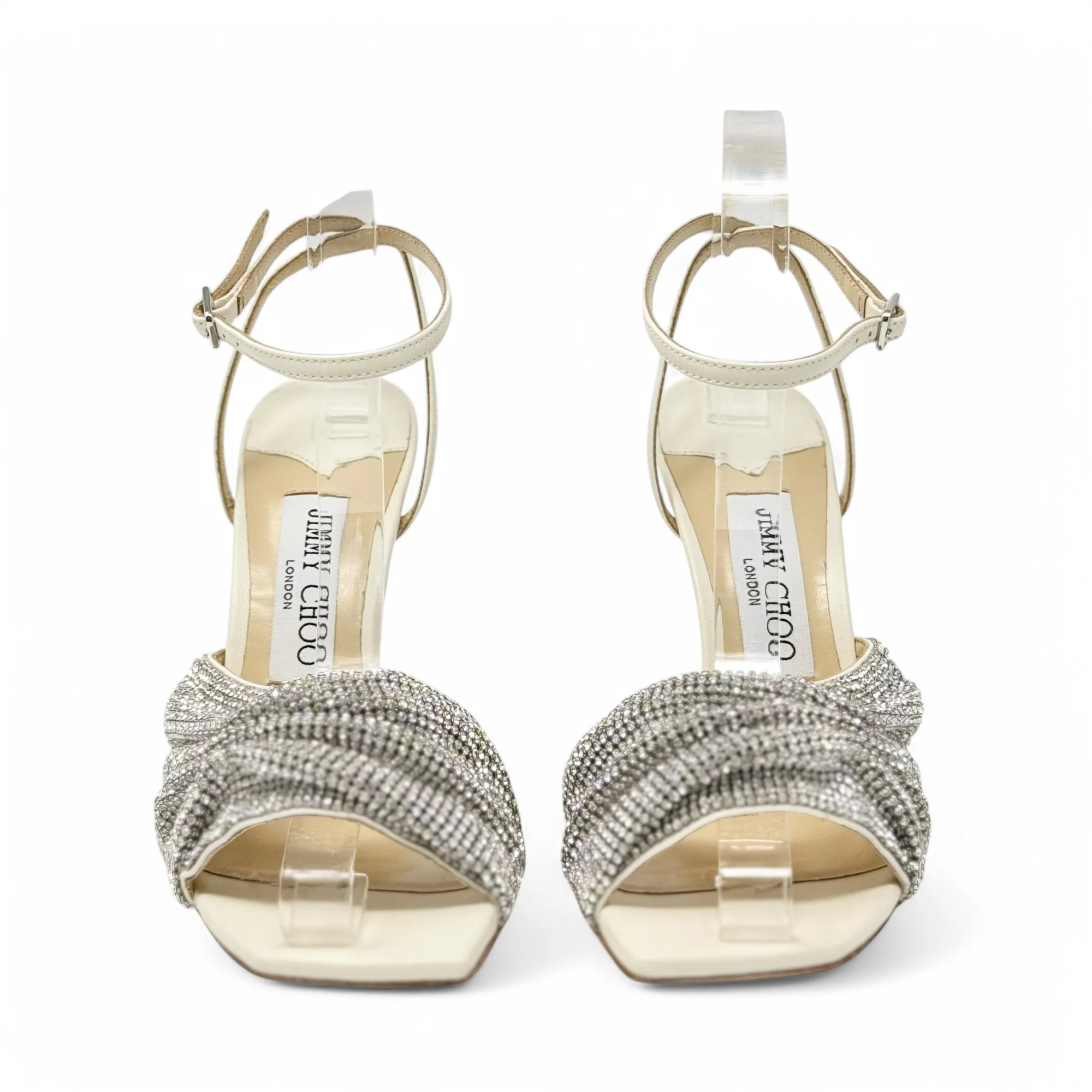Jimmy Choo Latte Naria Sandals 36 - Image 3