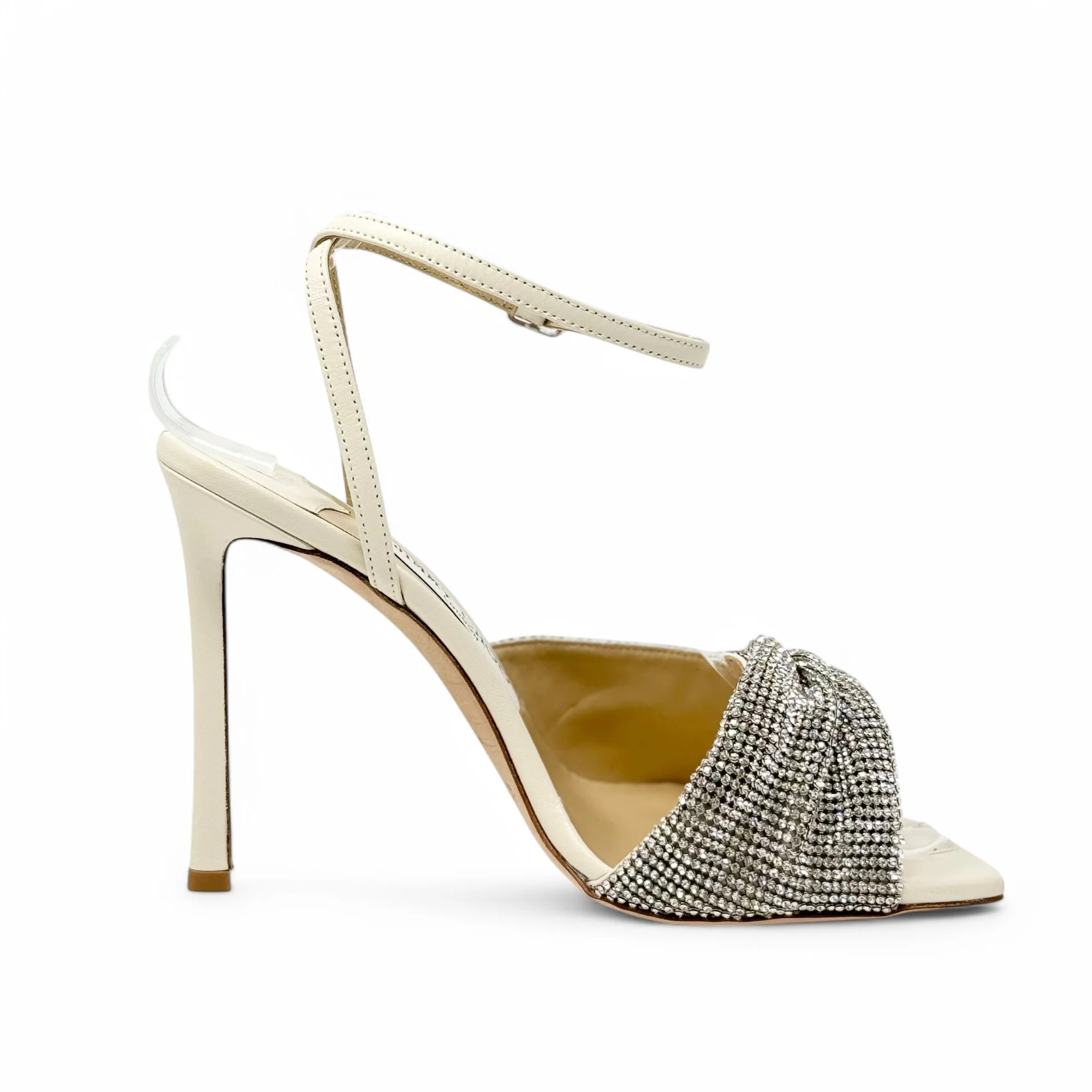 Jimmy Choo Latte Naria Sandals 36 - Image 5
