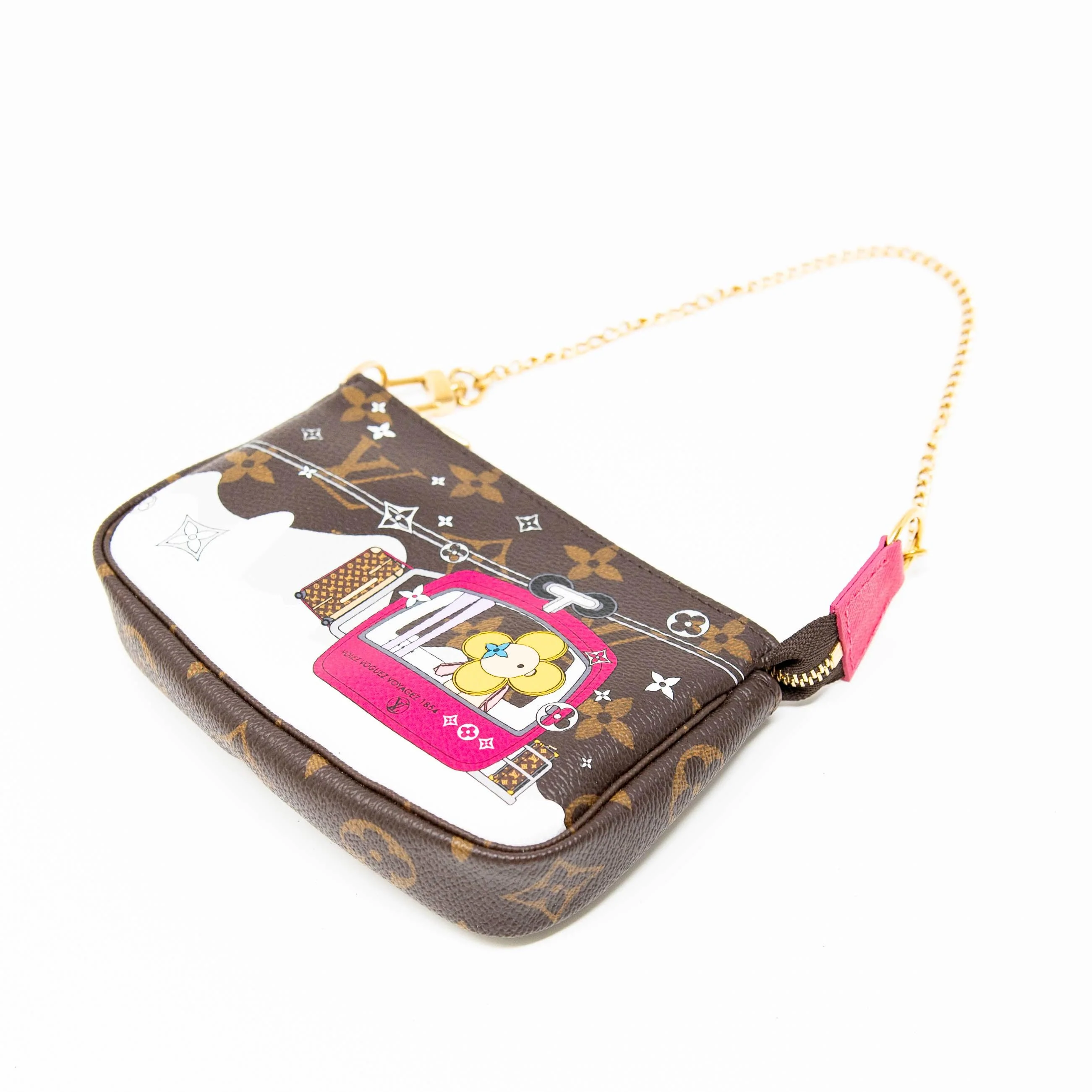 Louis Vuitton Courchevel Mini Pochette Accessories - Image 4