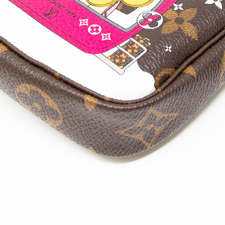 Louis Vuitton Courchevel Mini Pochette Accessories - Image 6
