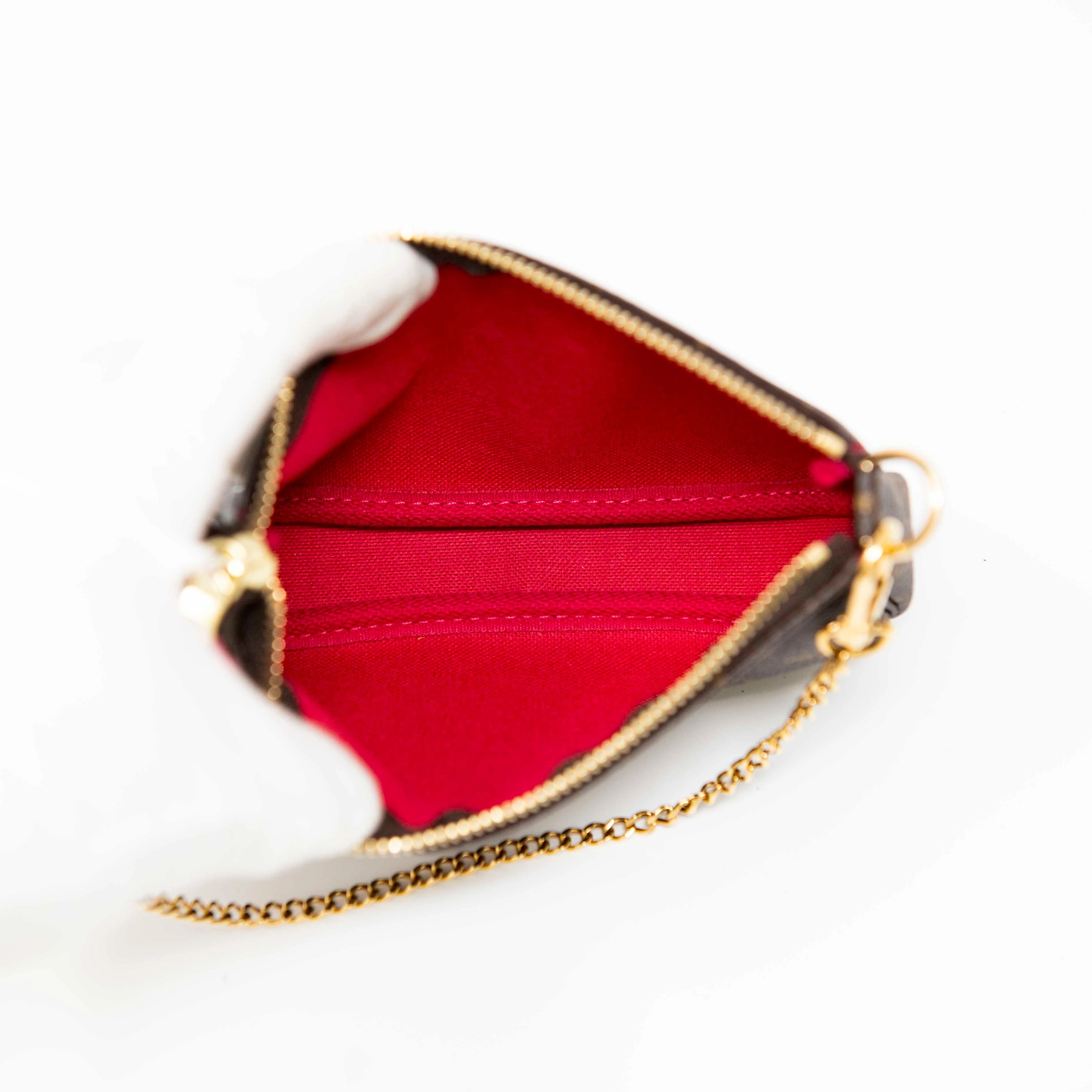 Louis Vuitton Courchevel Mini Pochette Accessories - Image 8