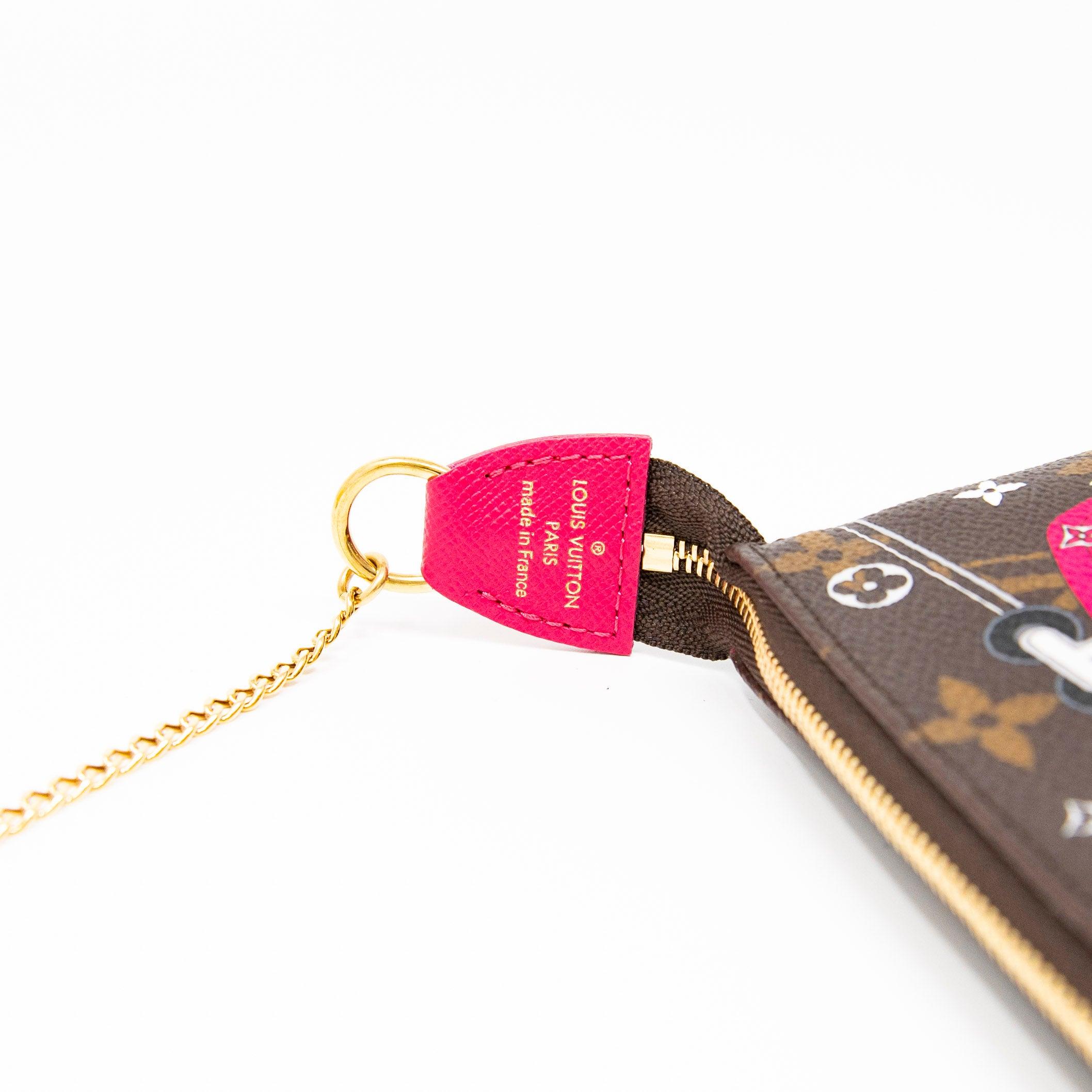 Louis Vuitton Courchevel Mini Pochette Accessories - Image 9