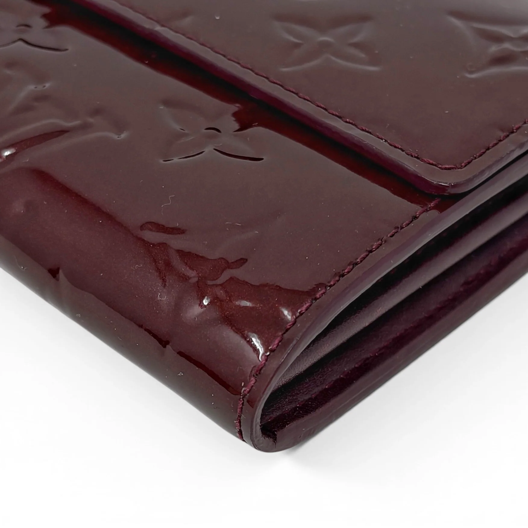 Louis Vuitton Amarante Vernis Sarah Wallet - Image 10