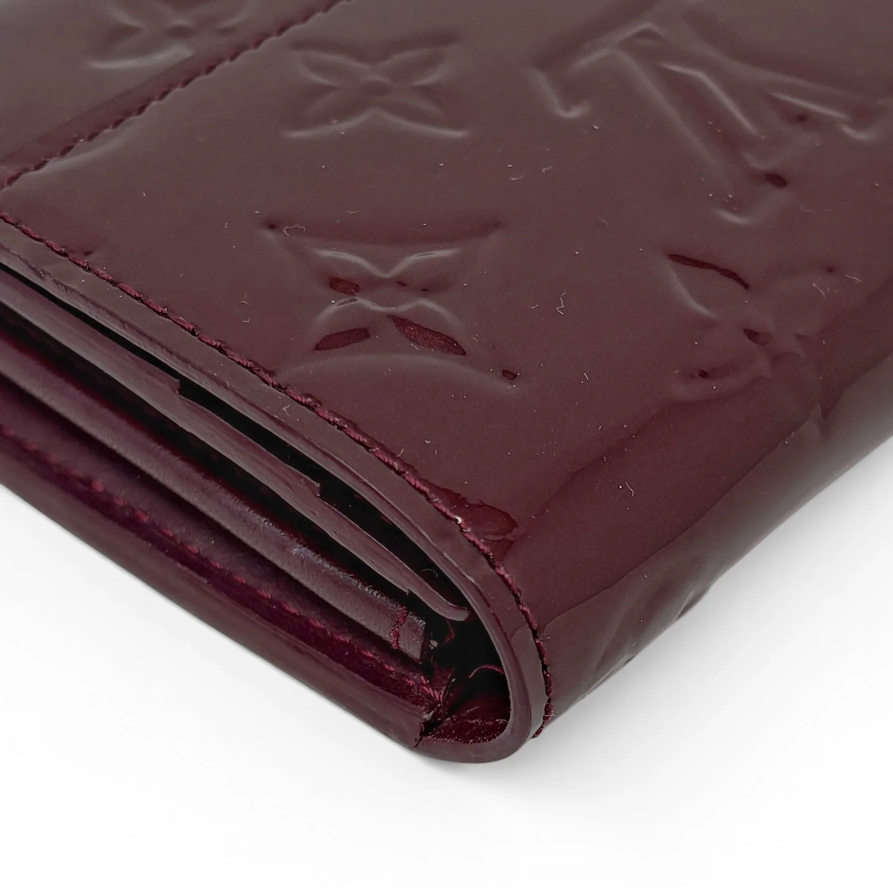 Louis Vuitton Amarante Vernis Sarah Wallet - Image 11