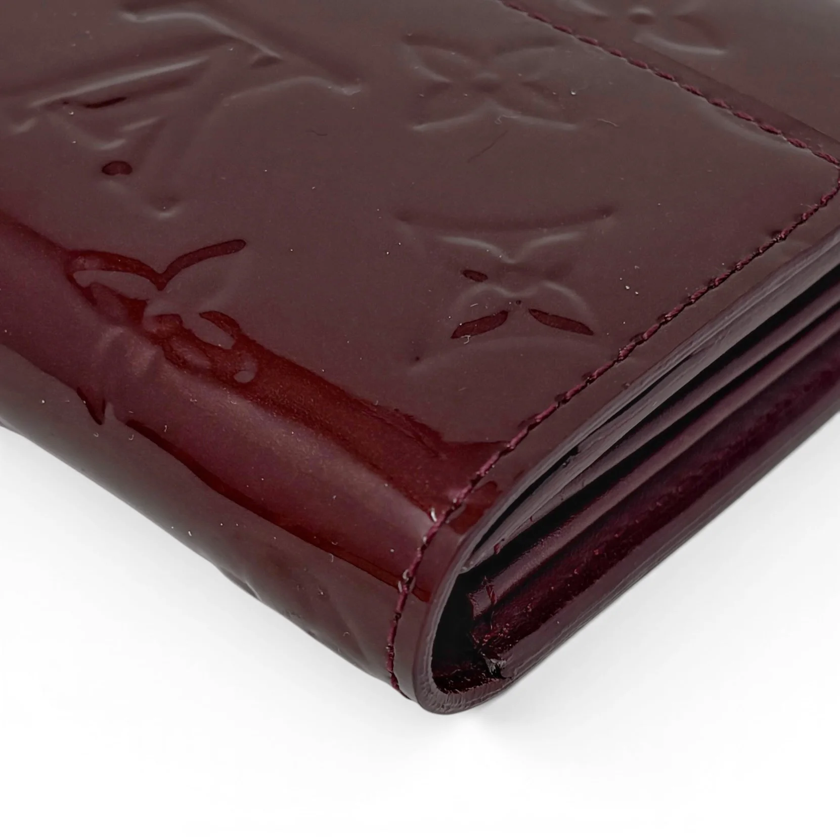 Louis Vuitton Amarante Vernis Sarah Wallet - Image 12